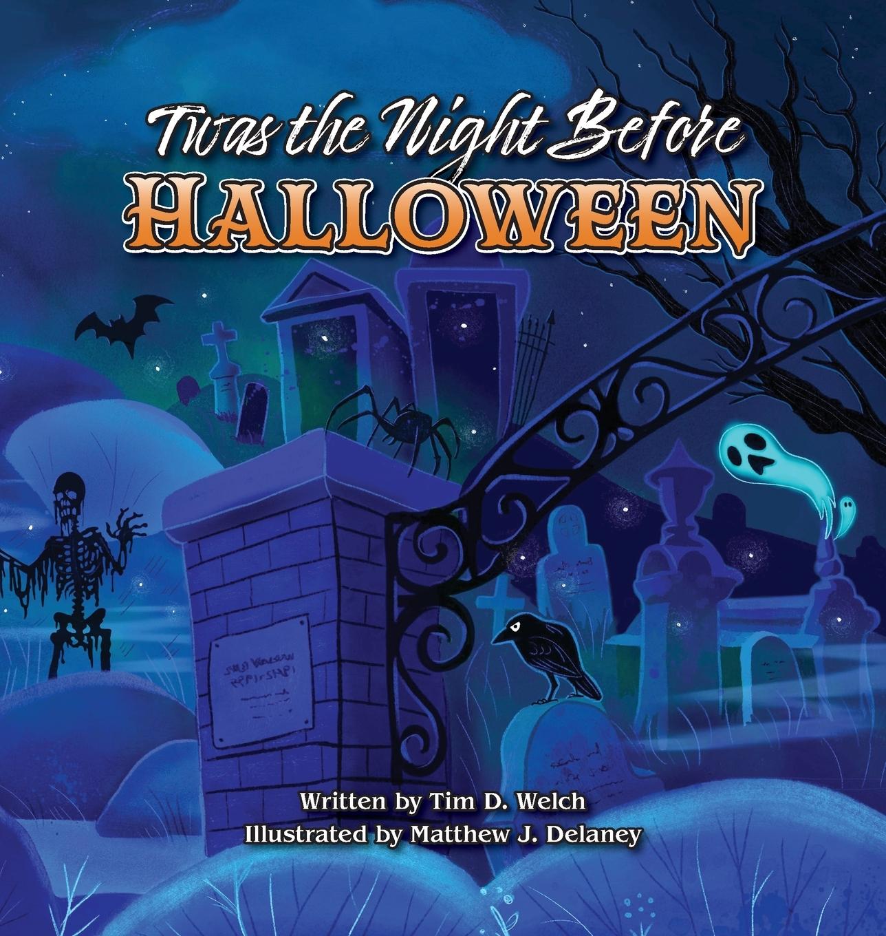 Vorderes Coverbild Twas the Night Before Halloween