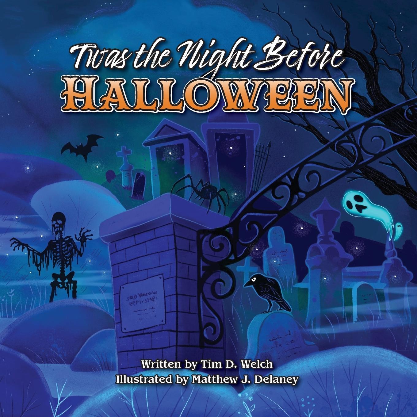 Vorderes Coverbild Twas the Night Before Halloween
