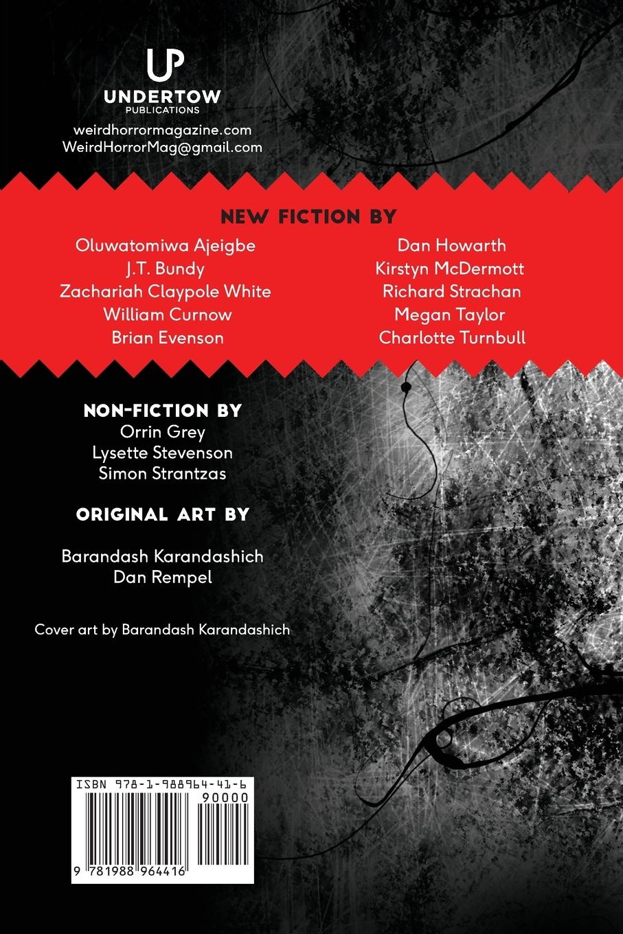 Rückseitencover Weird Horror #5