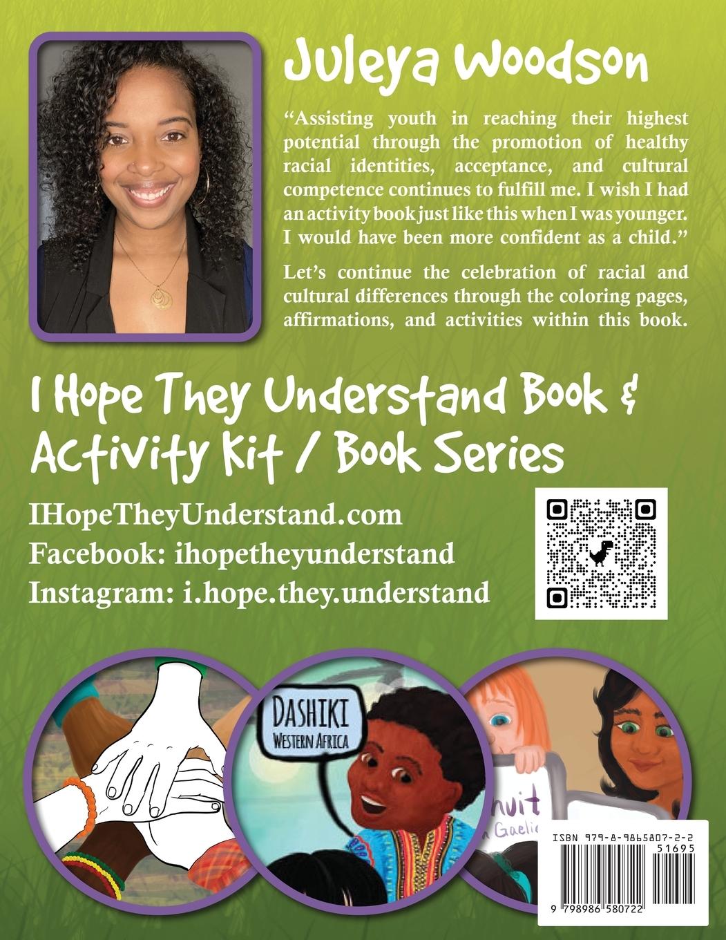 Rückseitencover I Hope They Understand Activity Book