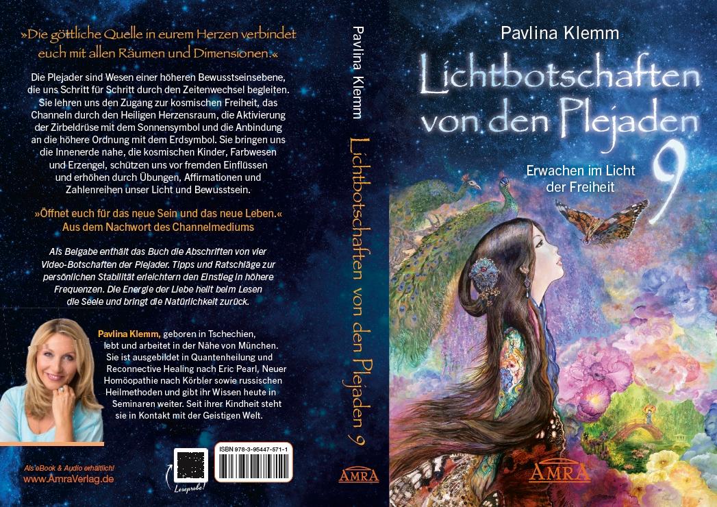 Rückseitencover Lichtbotschaften von den Plejaden Band 9: Erwachen im Licht der Freiheit (von der SPIEGEL-Bestseller-Autorin)
