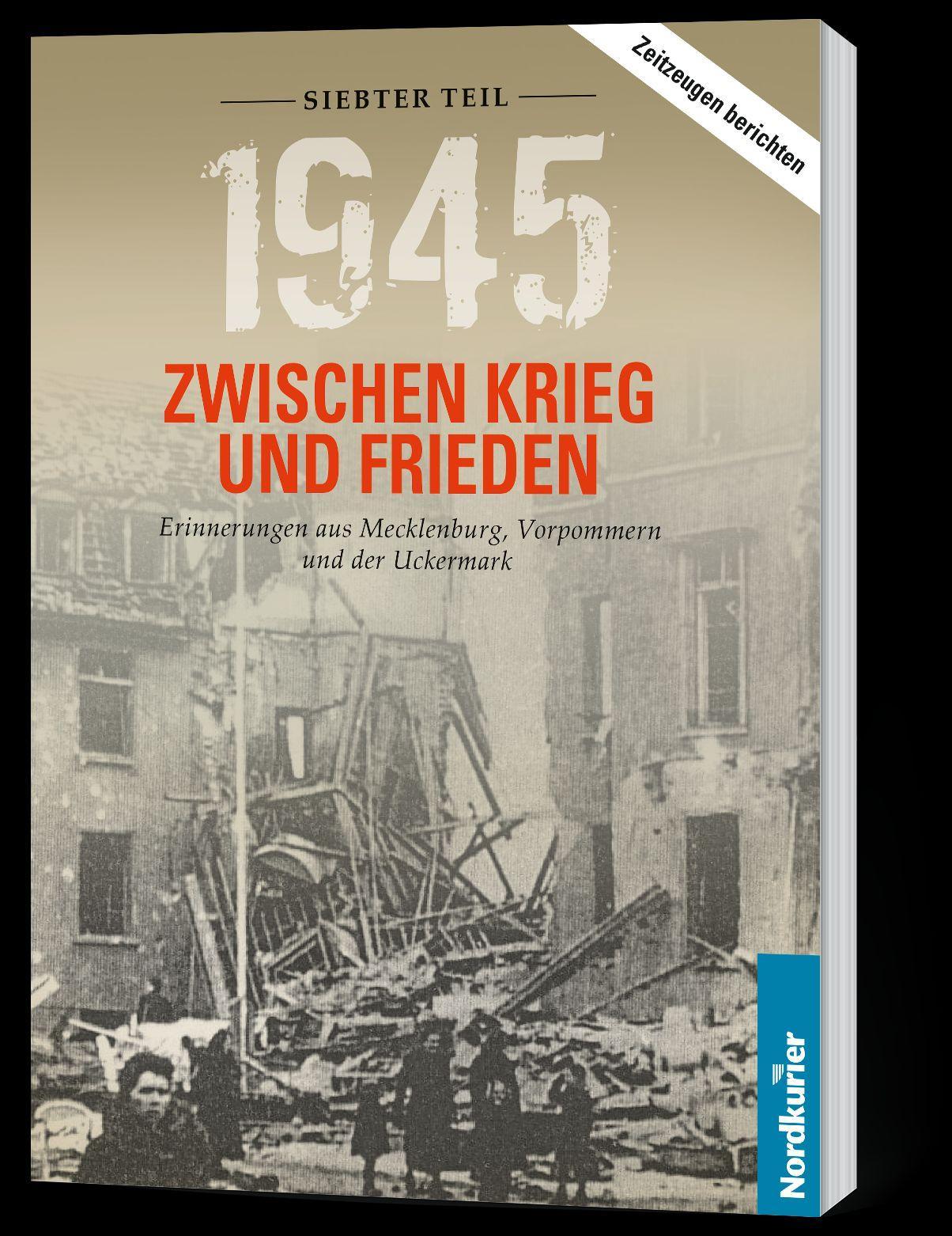 Vorderes Coverbild 1945. Zwischen Krieg und Frieden - Siebter Teil