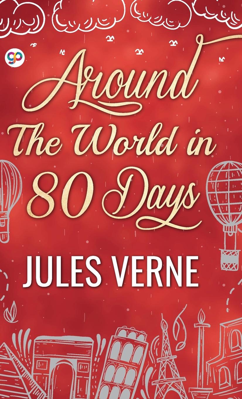 Vorderes Coverbild Around the World in Eighty Days