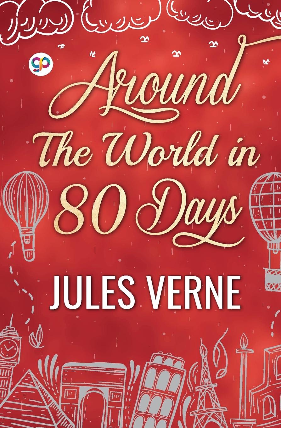 Vorderes Coverbild Around the World in Eighty Days