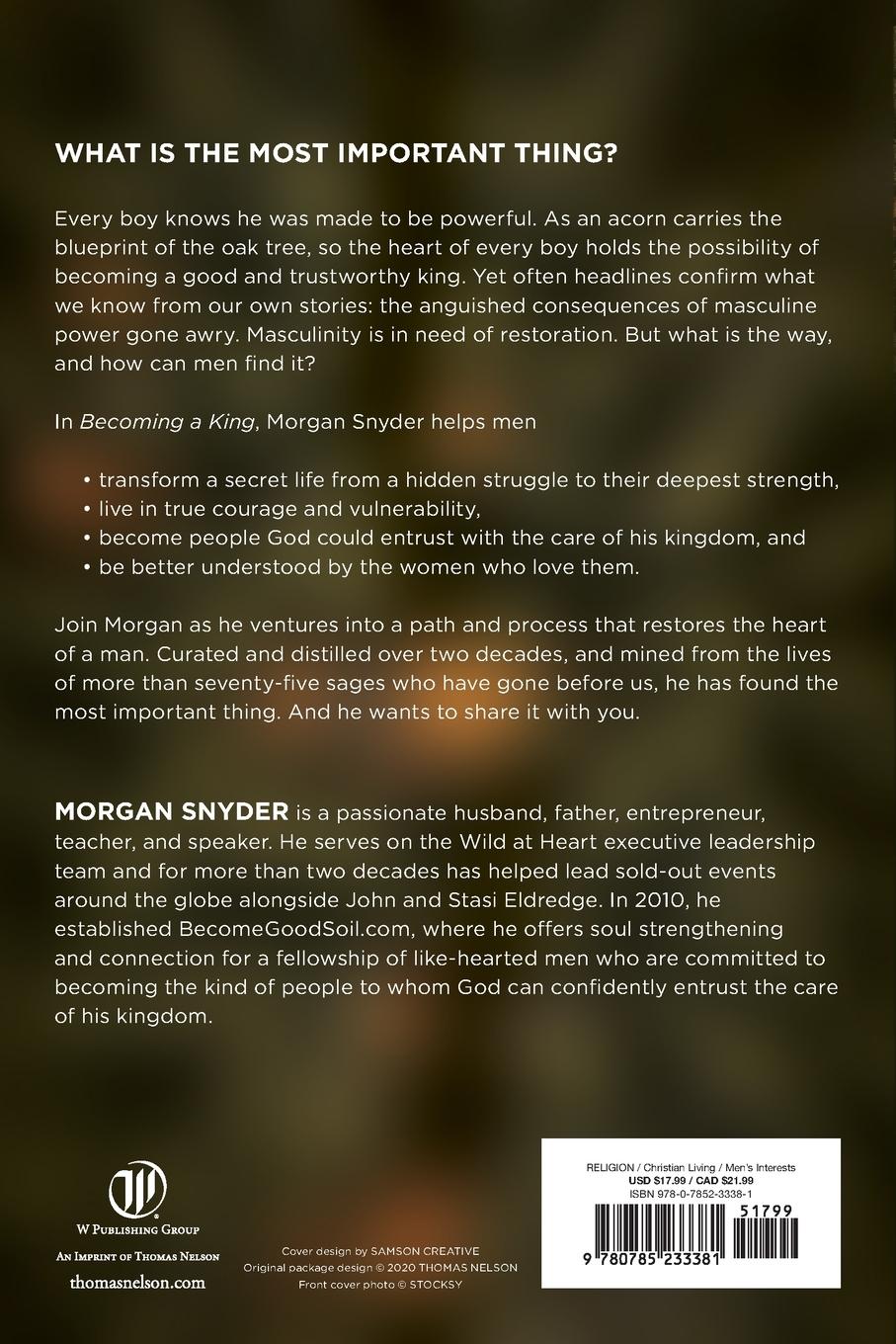 Rückseitencover Becoming a King