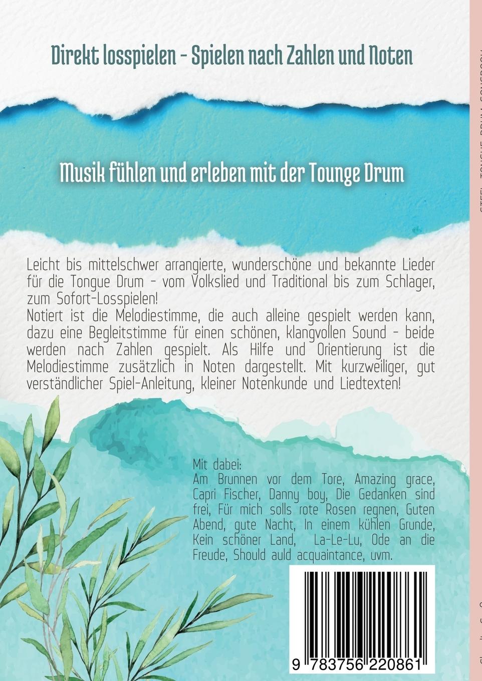 Rückseitencover Steel Tongue Drum Songbook