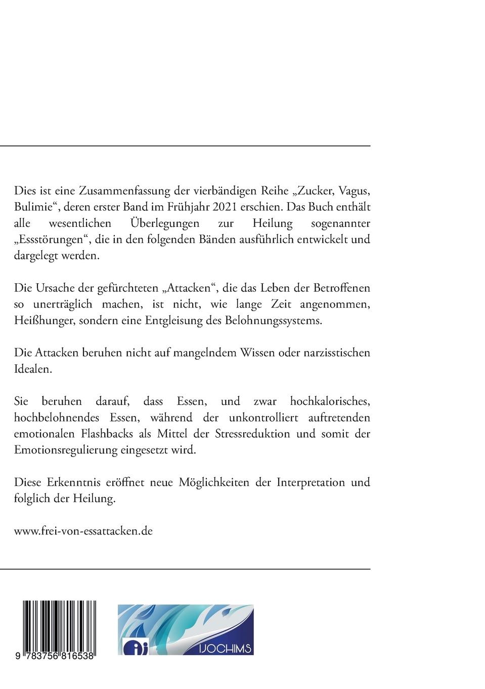 Rückseitencover Zucker, Vagus, Bulimie