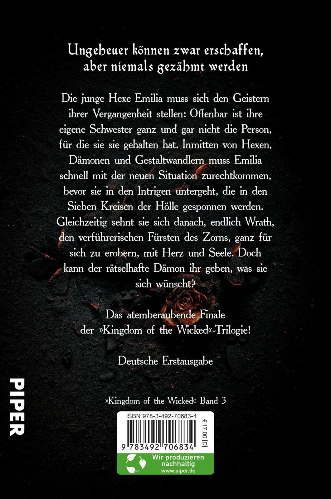 Rückseitencover Kingdom of the Wicked - Die Göttin der Rache