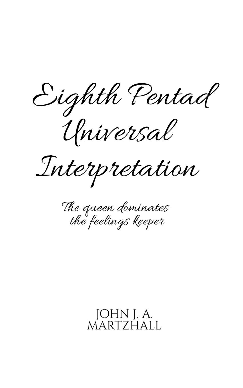 Vorderes Coverbild Eighth Pentad Universal Interpretation