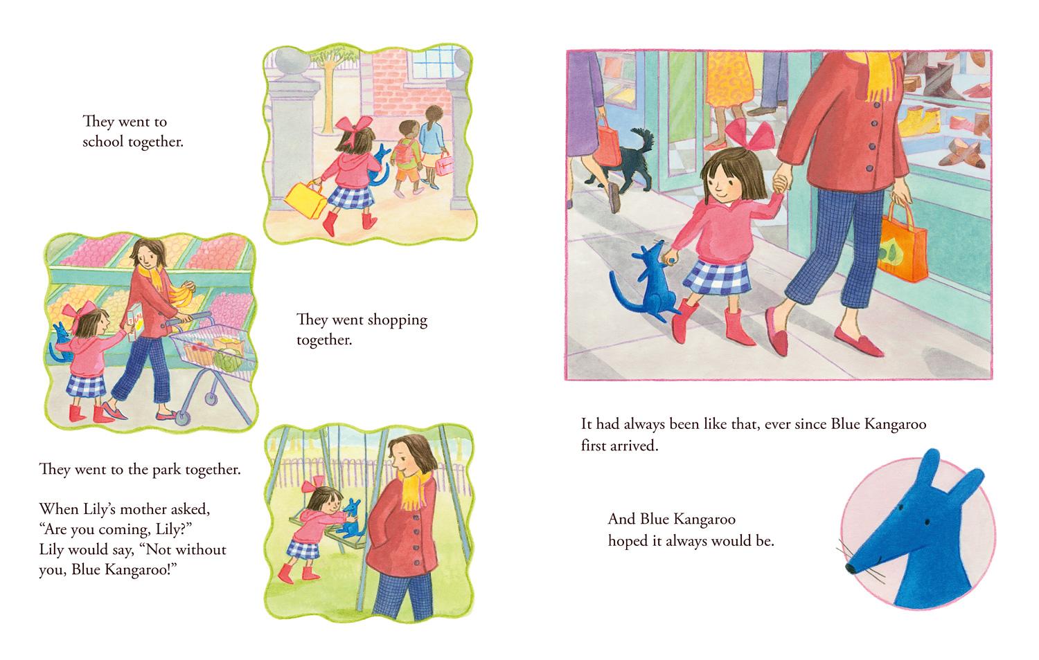 Beispielinhalt (Bild) Not Without You, Blue Kangaroo