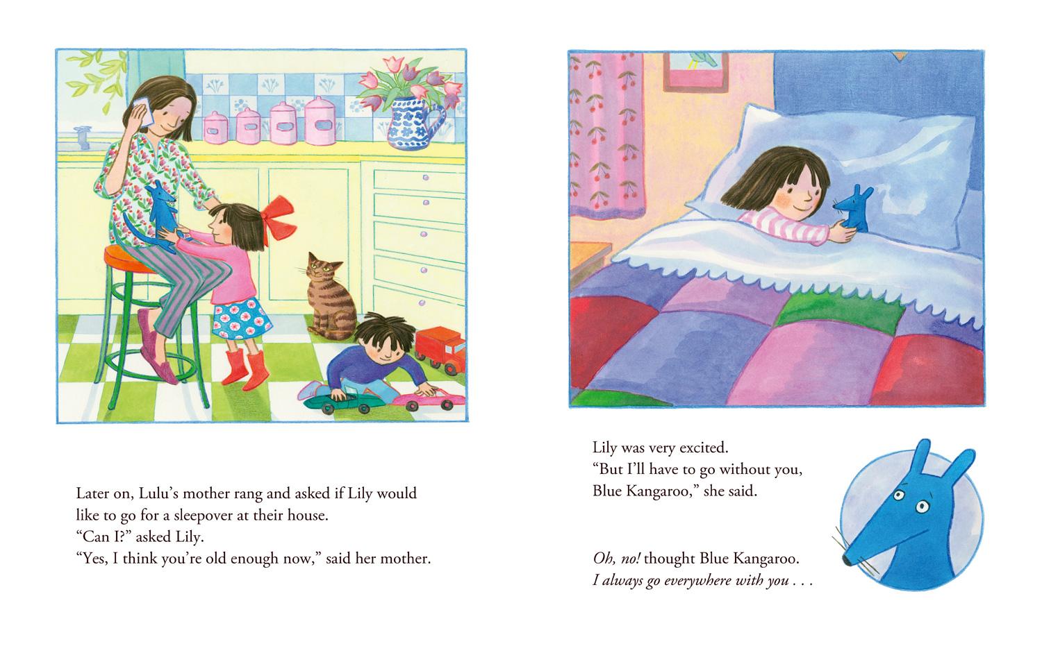 Beispielinhalt (Bild) Not Without You, Blue Kangaroo