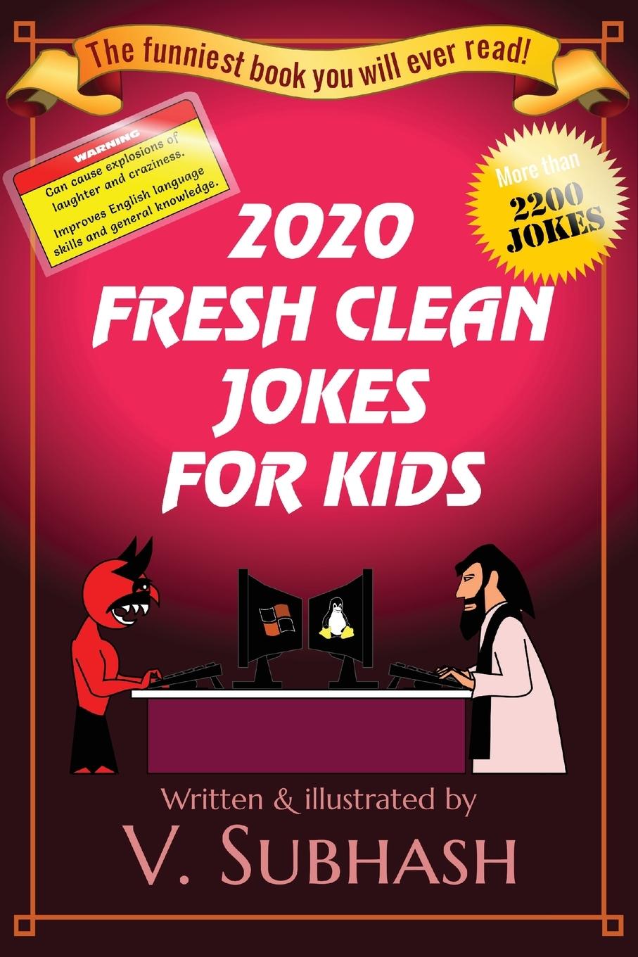 Vorderes Coverbild 2020 Fresh Clean Jokes For Kids