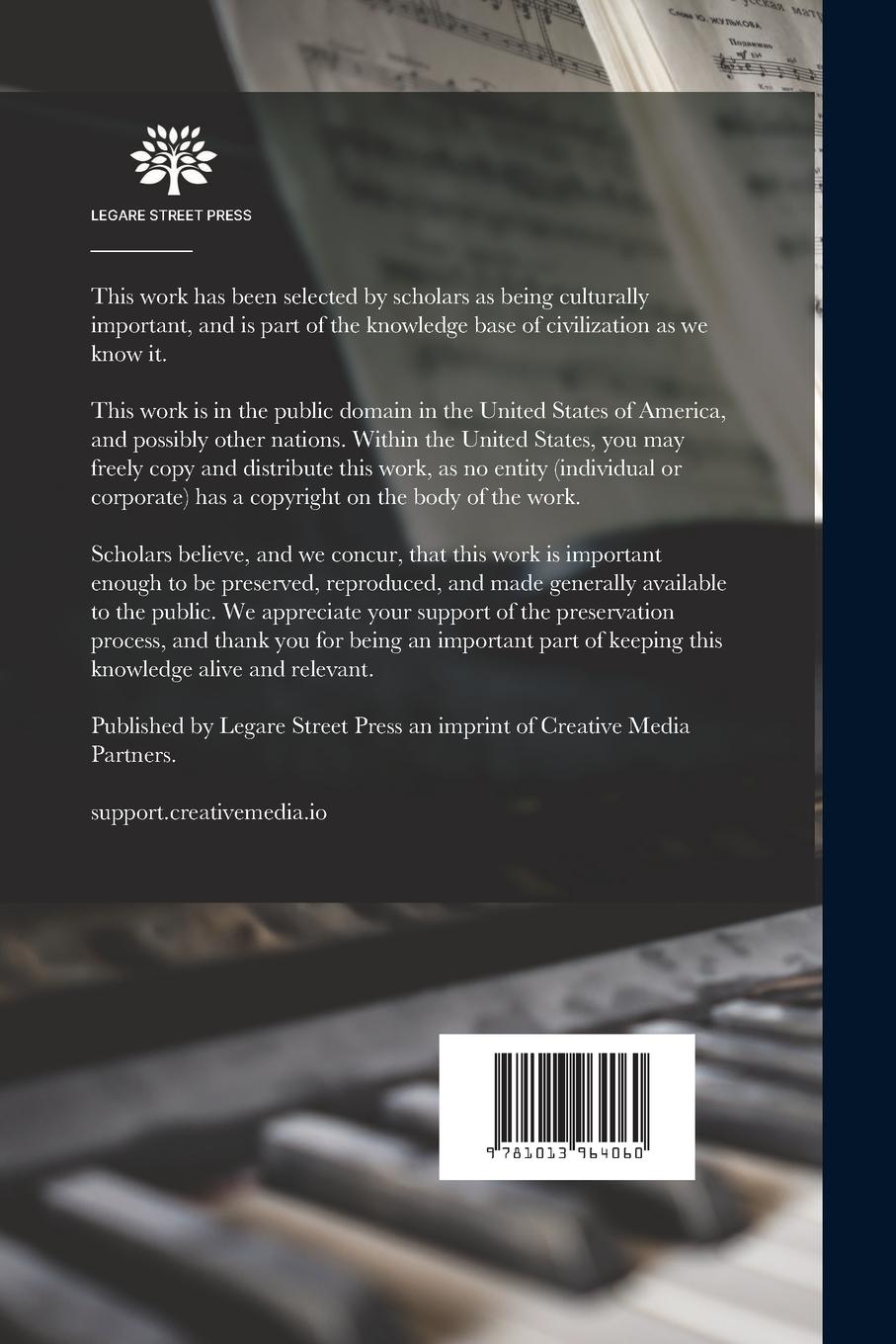 Rückseitencover Carillons of Belgium and Holland [microform]: Tower Music in the Low Countries