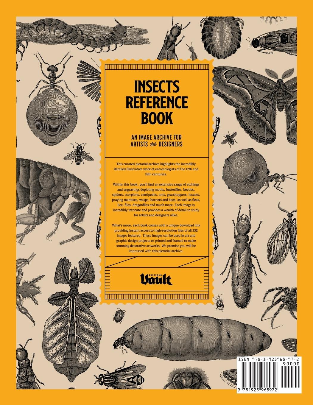Rückseitencover Insects Reference Book