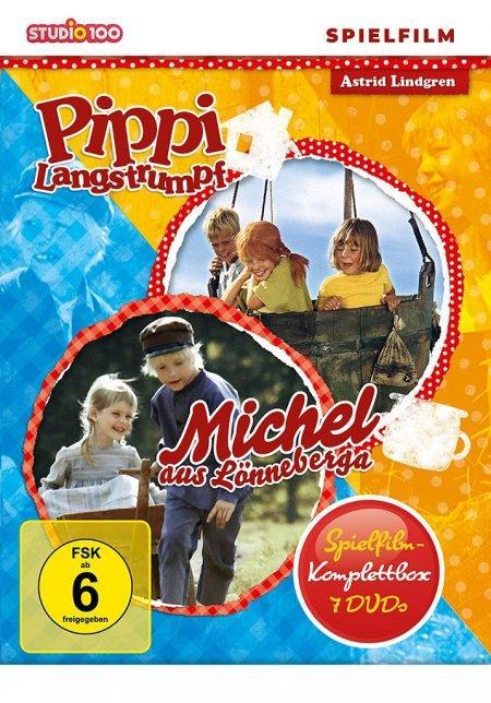Vorderes Coverbild Pippi Langstrumpf & Michel aus Lönneberga
