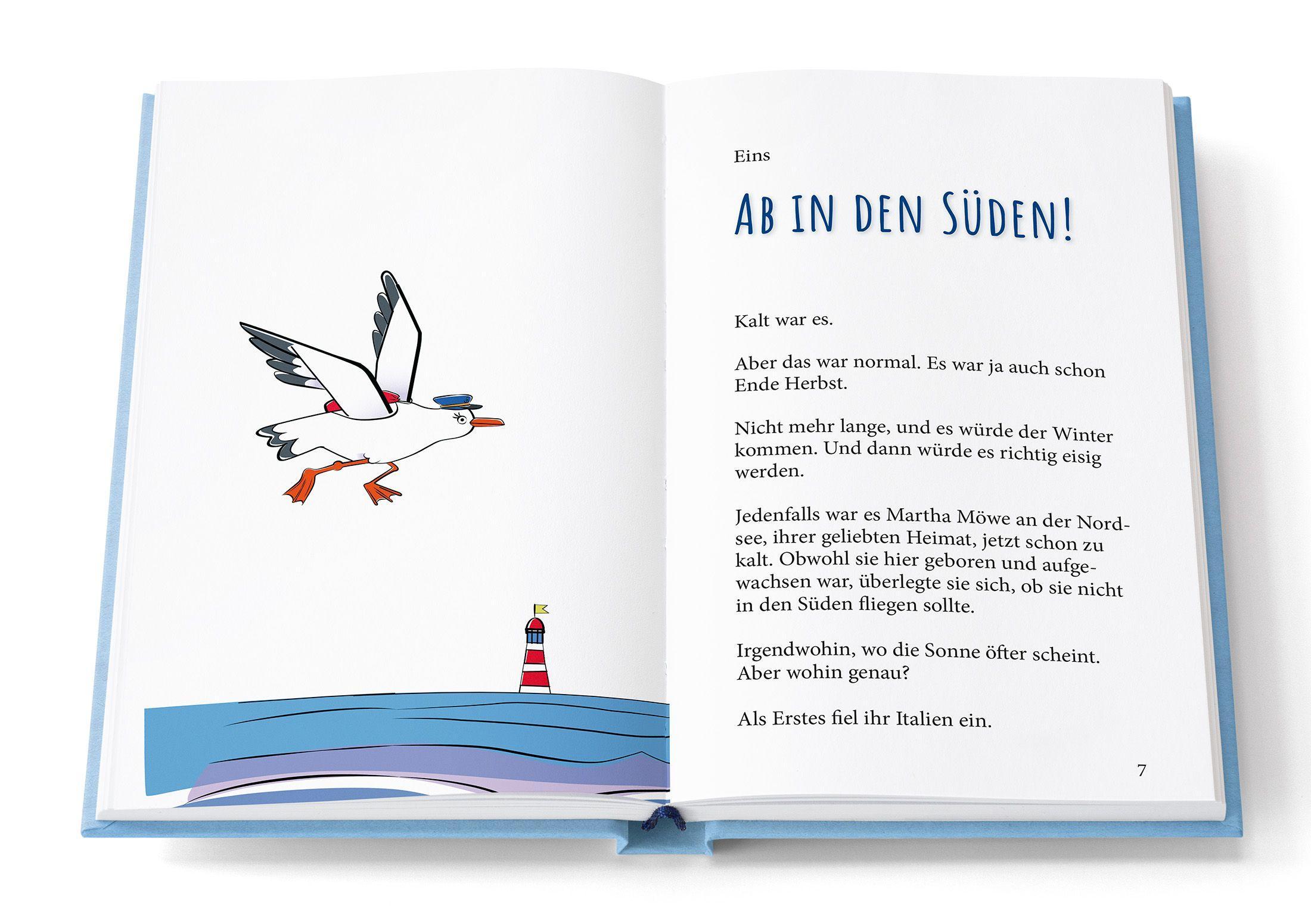 Beispielinhalt (Bild) Martha Möwes Weihnachtsgeschenk