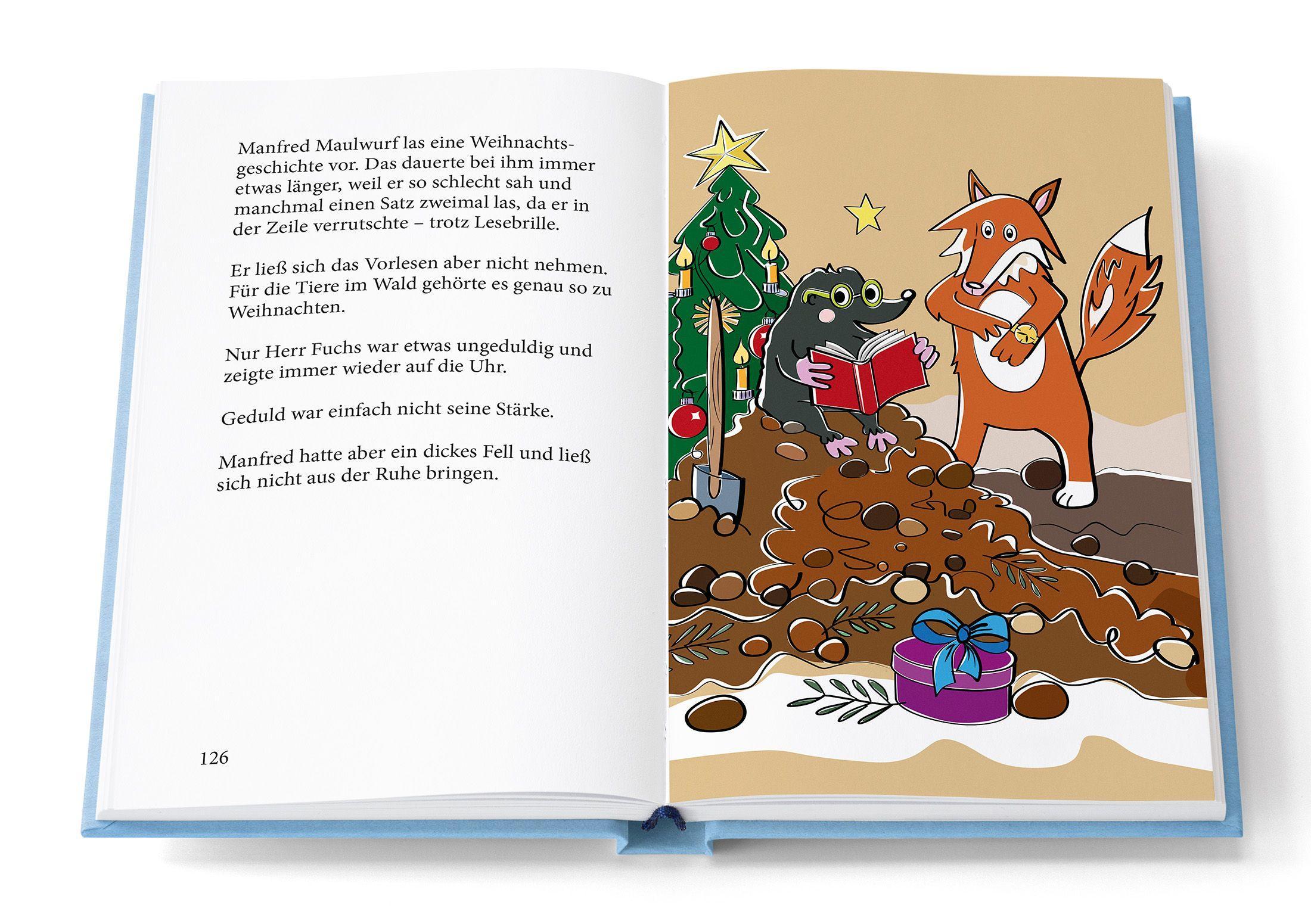 Beispielinhalt (Bild) Martha Möwes Weihnachtsgeschenk