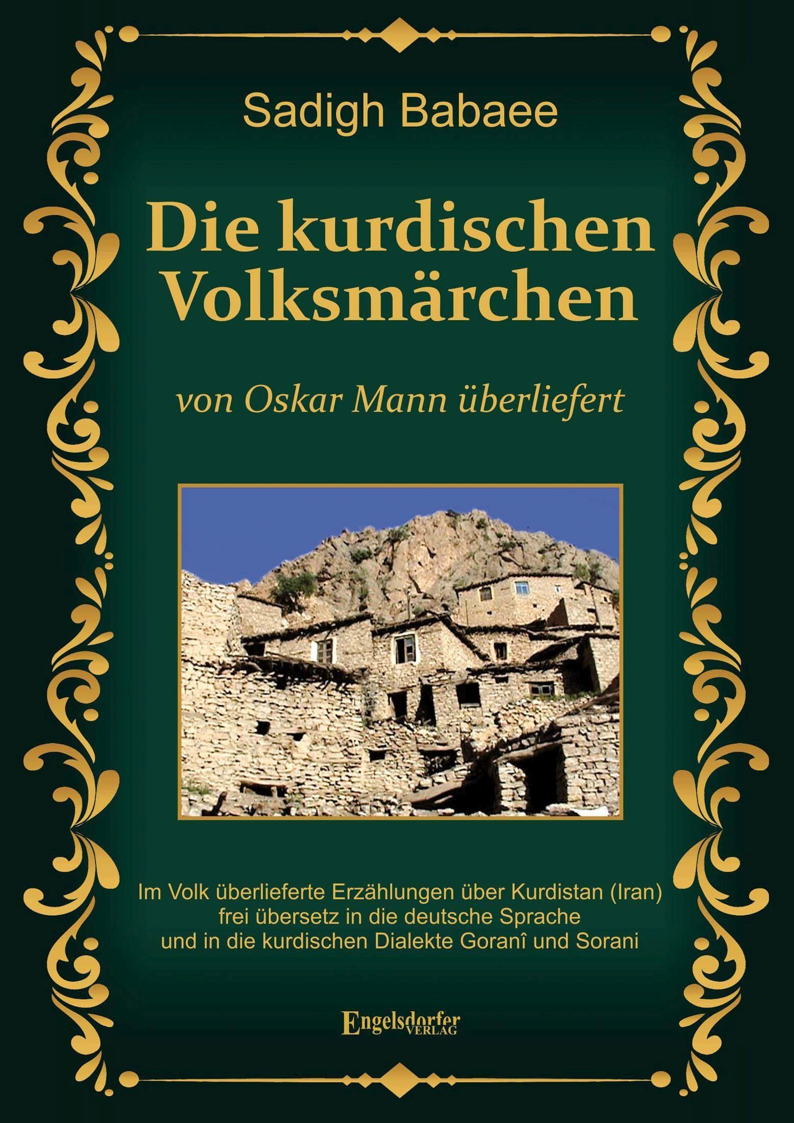 Vorderes Coverbild Die kurdischen Volksmärchen von Oskar Mann überliefert