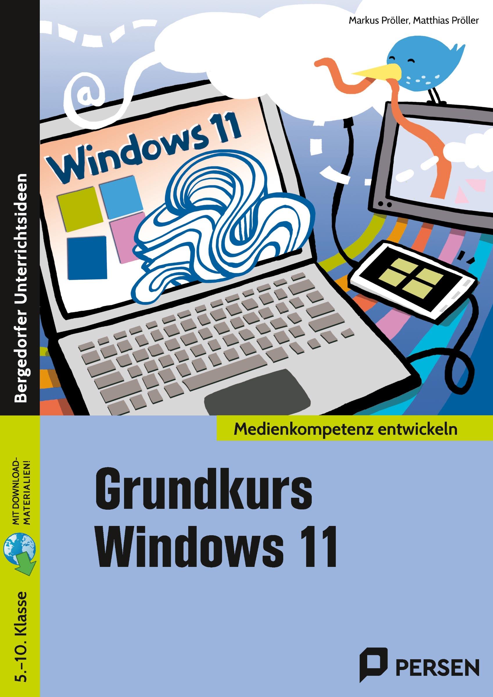 Vorderes Coverbild Grundkurs Windows 11