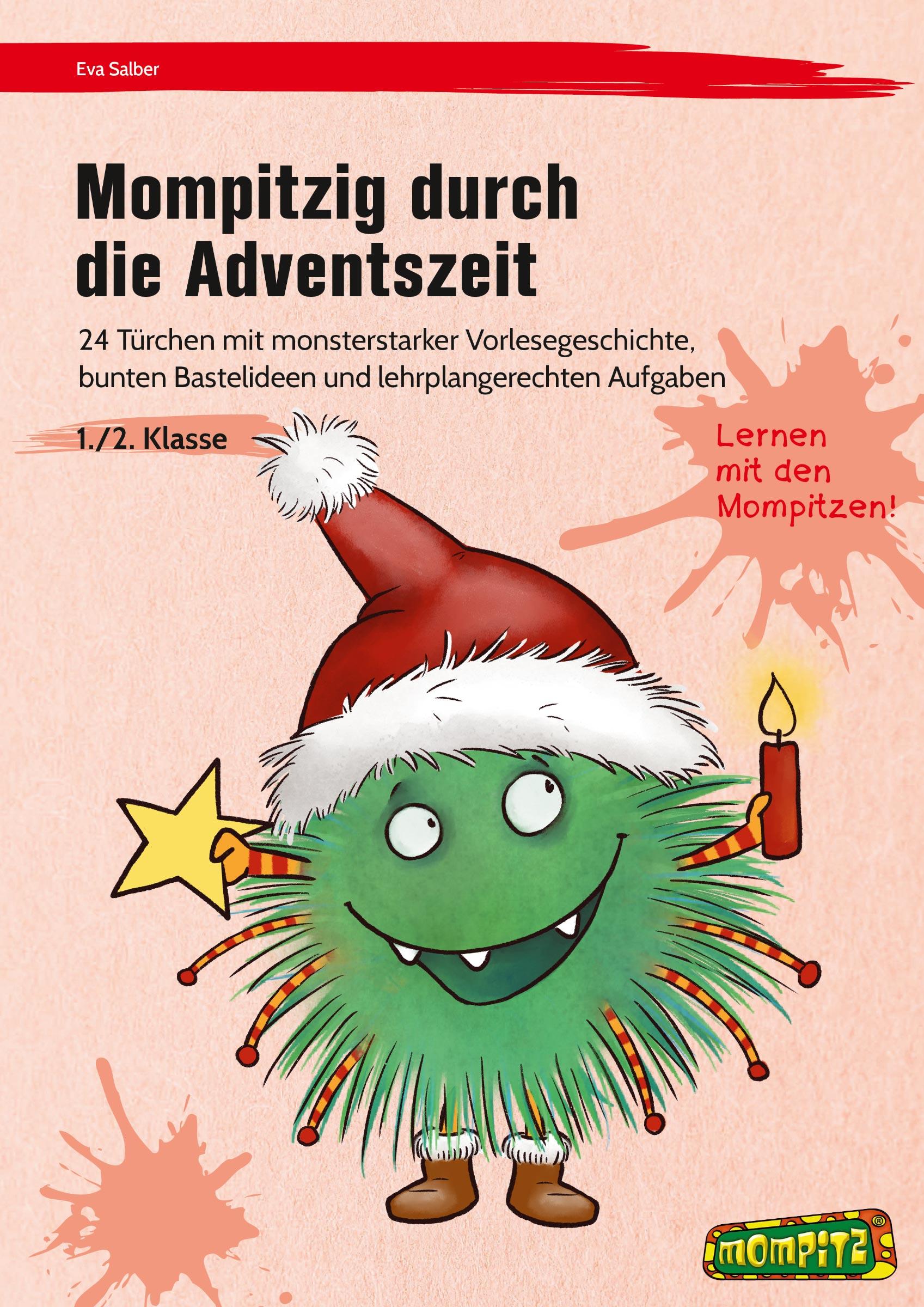 Vorderes Coverbild Mompitzig durch die Adventszeit