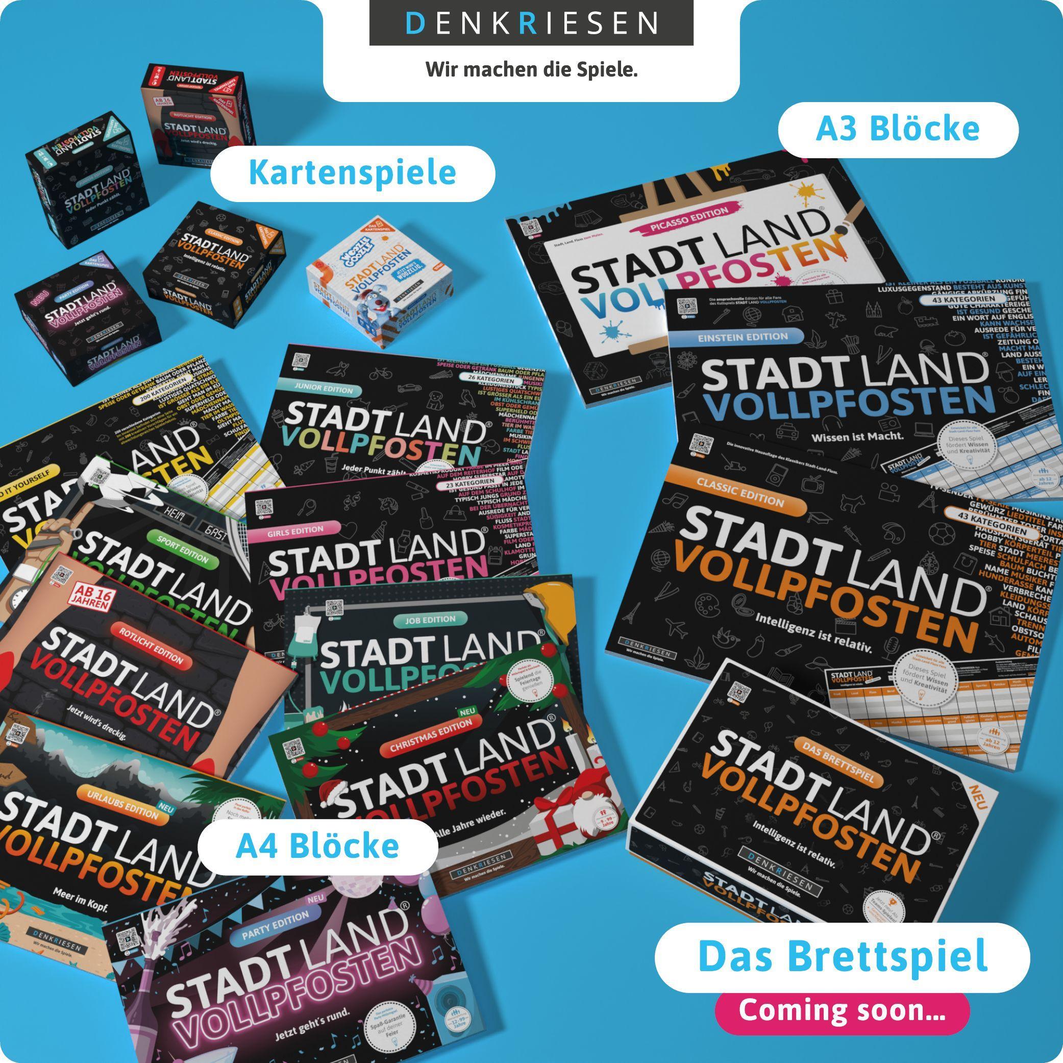 Beispielinhalt (Bild) DENKRIESEN - STADT LAND VOLLPFOSTEN® - URLAUBS EDITION - "Meer im Kopf." - A4
