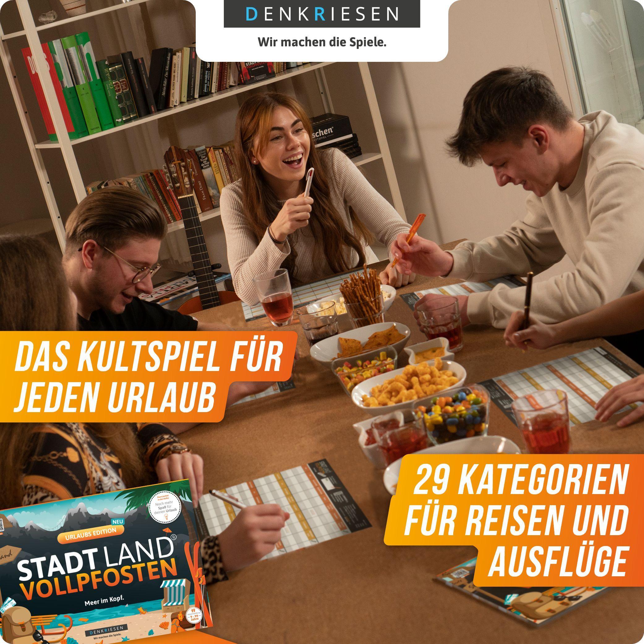 Beispielinhalt (Bild) DENKRIESEN - STADT LAND VOLLPFOSTEN® - URLAUBS EDITION - "Meer im Kopf." - A4