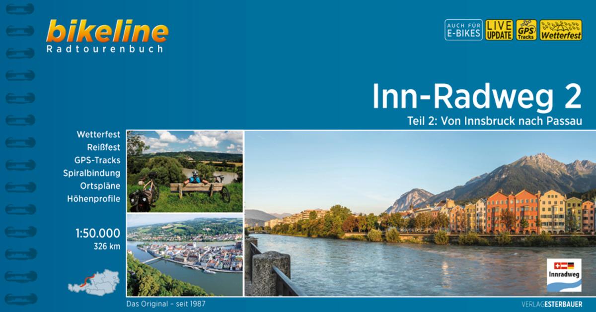 Vorderes Coverbild Inn-Radweg / Inn-Radweg 2