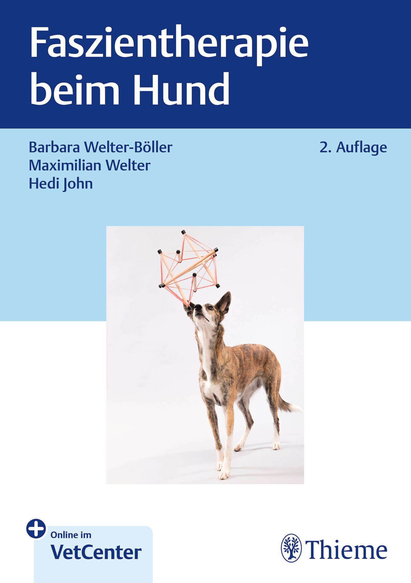 Vorderes Coverbild Faszientherapie beim Hund