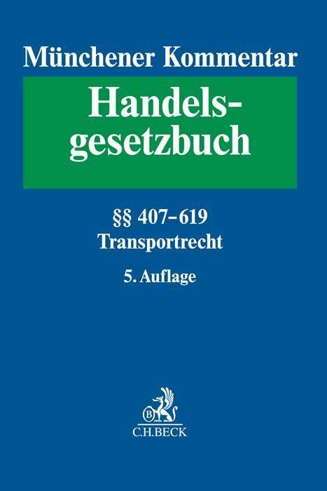 Vorderes Coverbild Münchener Kommentar zum Handelsgesetzbuch  Bd. 7: Transportrecht