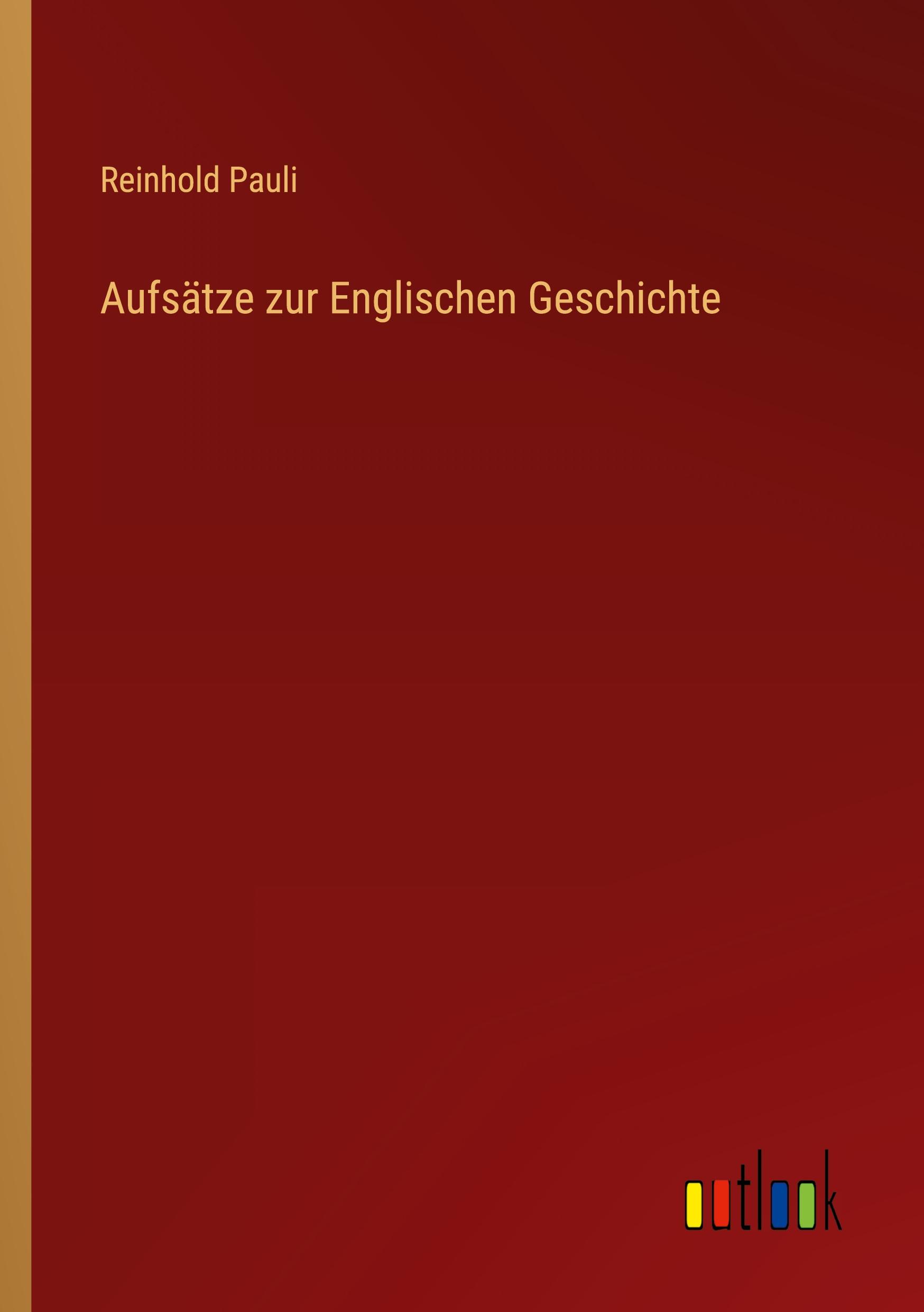 Vorderes Coverbild Aufsätze zur Englischen Geschichte