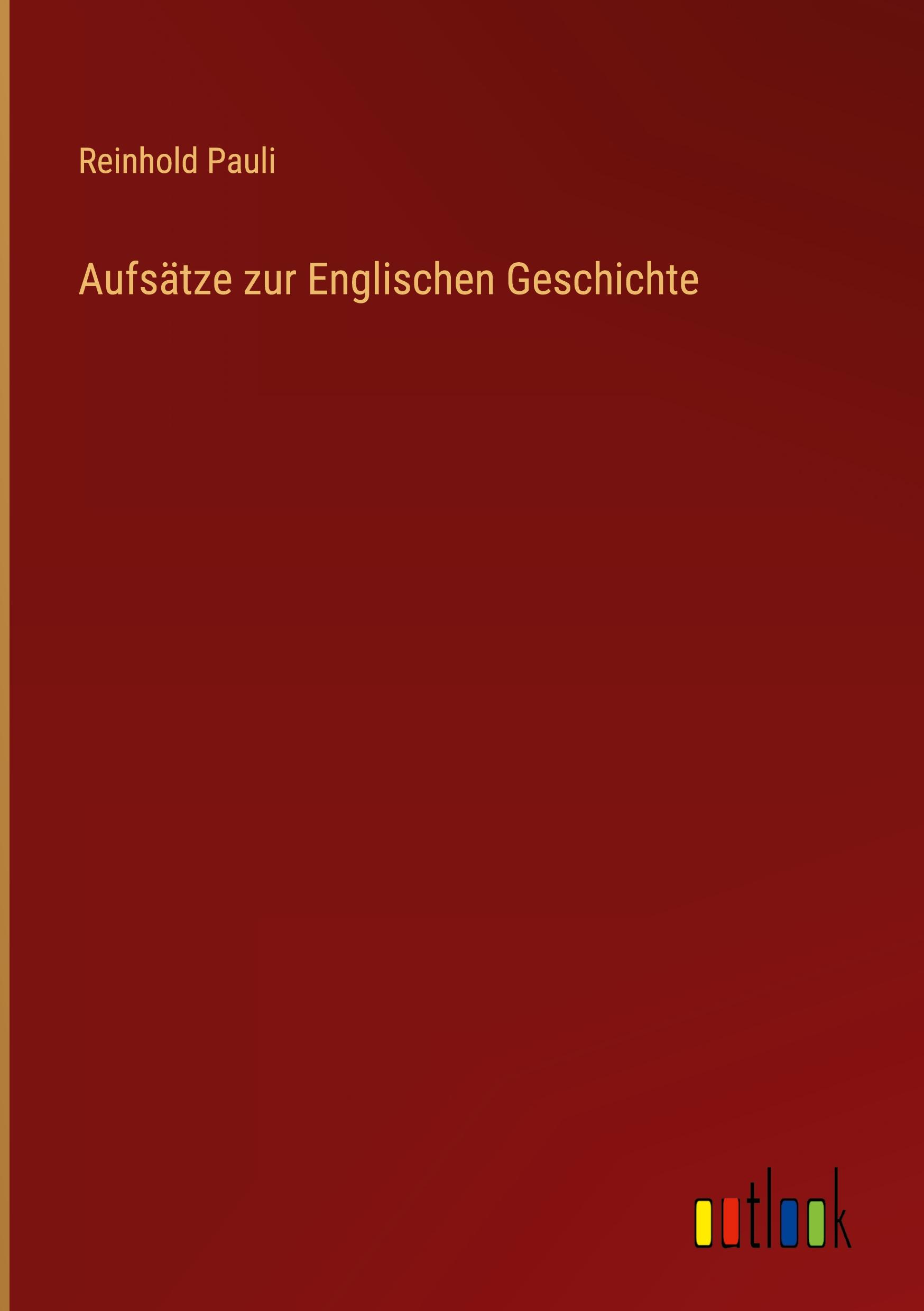 Vorderes Coverbild Aufsätze zur Englischen Geschichte