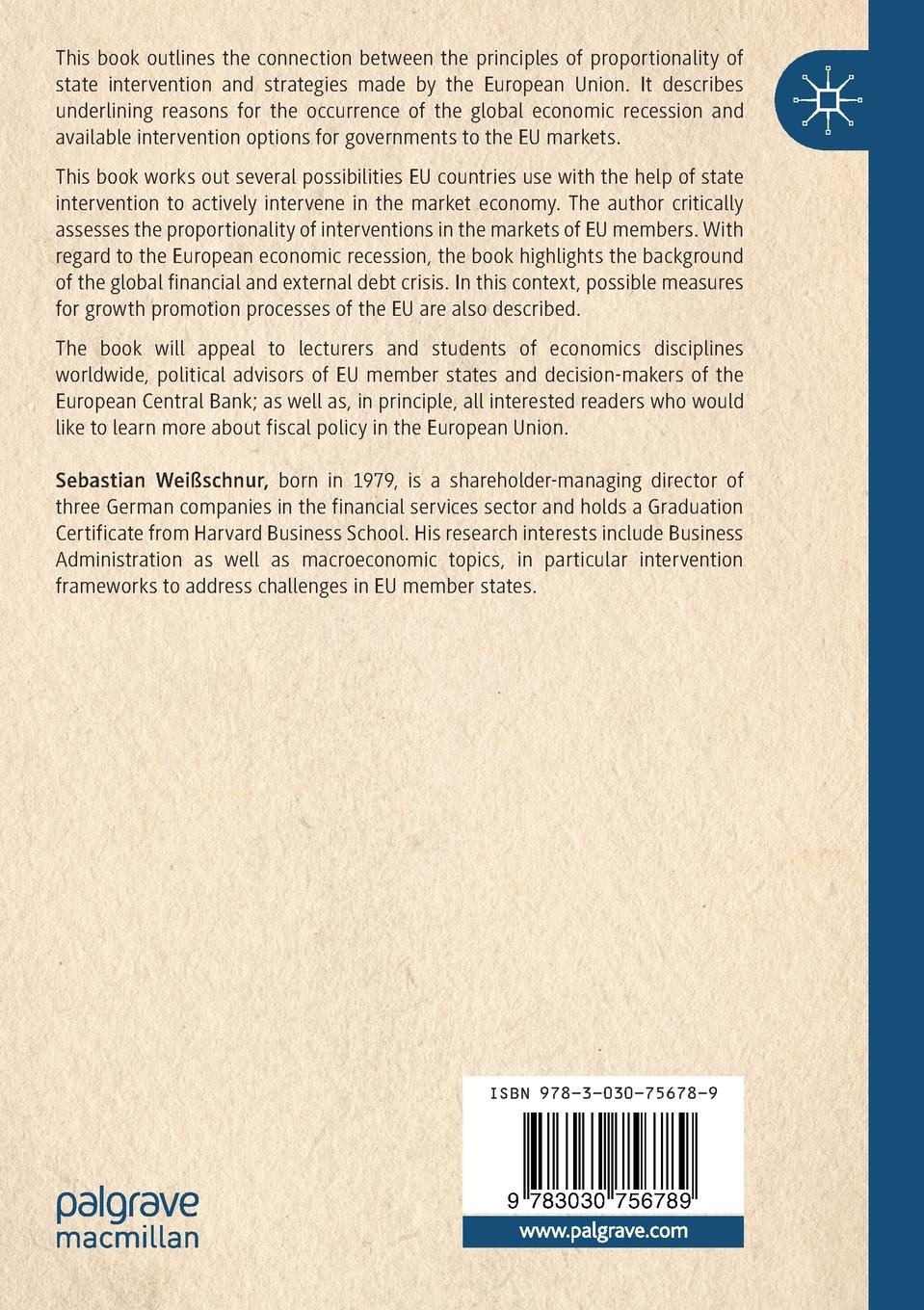 Rückseitencover The Proportionality of State Intervention