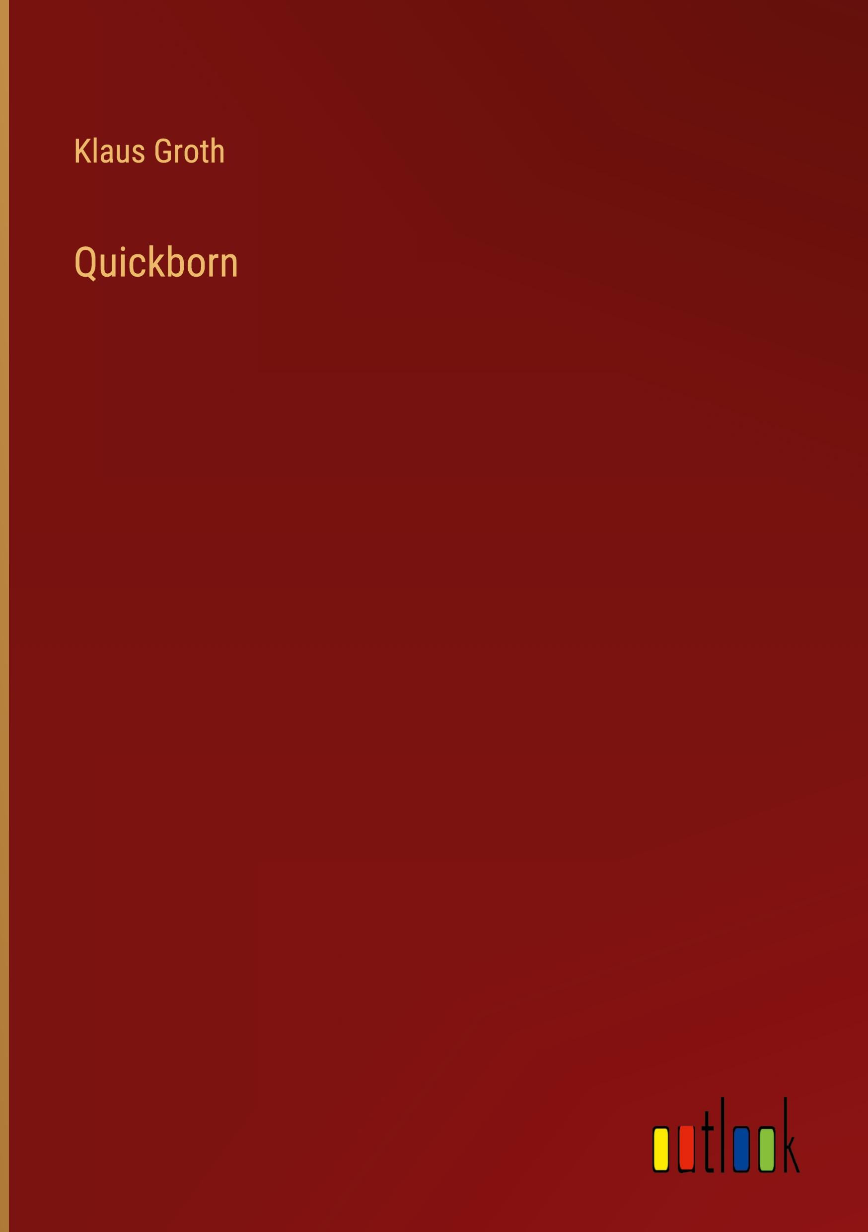 Vorderes Coverbild Quickborn
