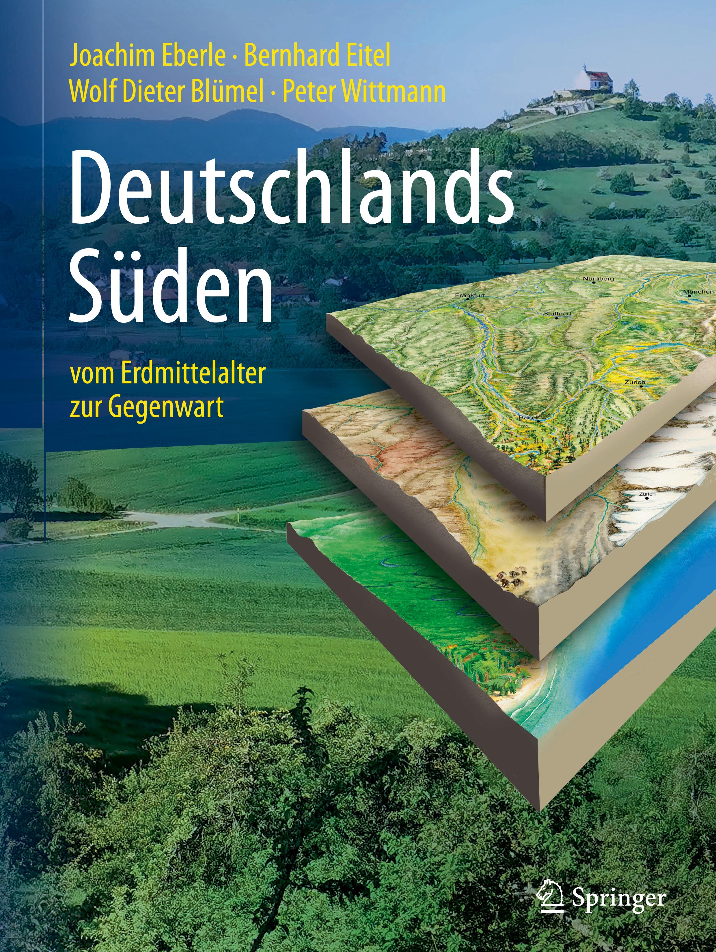 Vorderes Coverbild Deutschlands Süden - vom Erdmittelalter zur Gegenwart