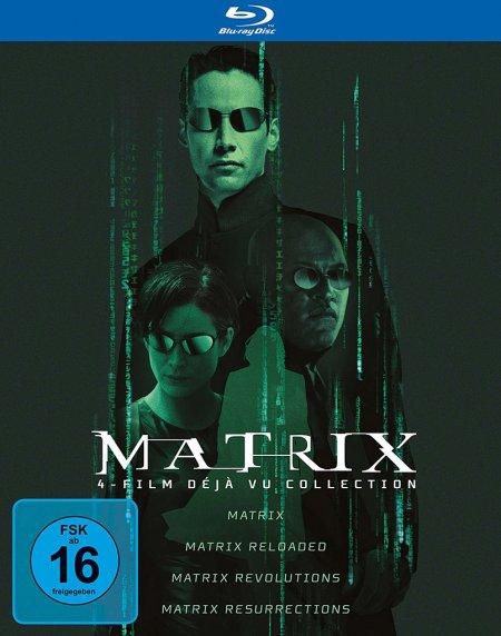 Vorderes Coverbild Matrix 4-Film Déjà Vu Collection - BR