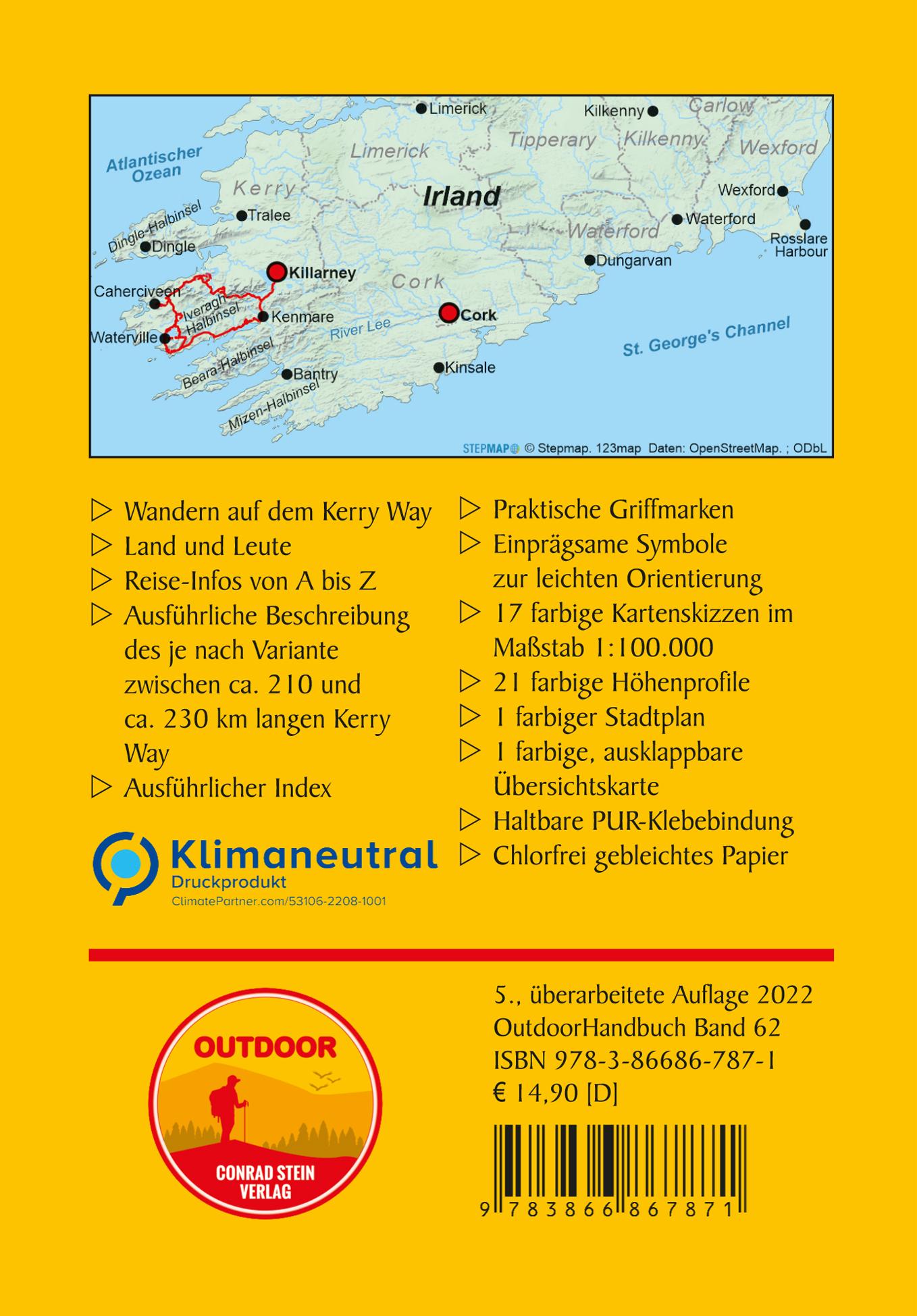 Rückseitencover Irland: Kerry Way