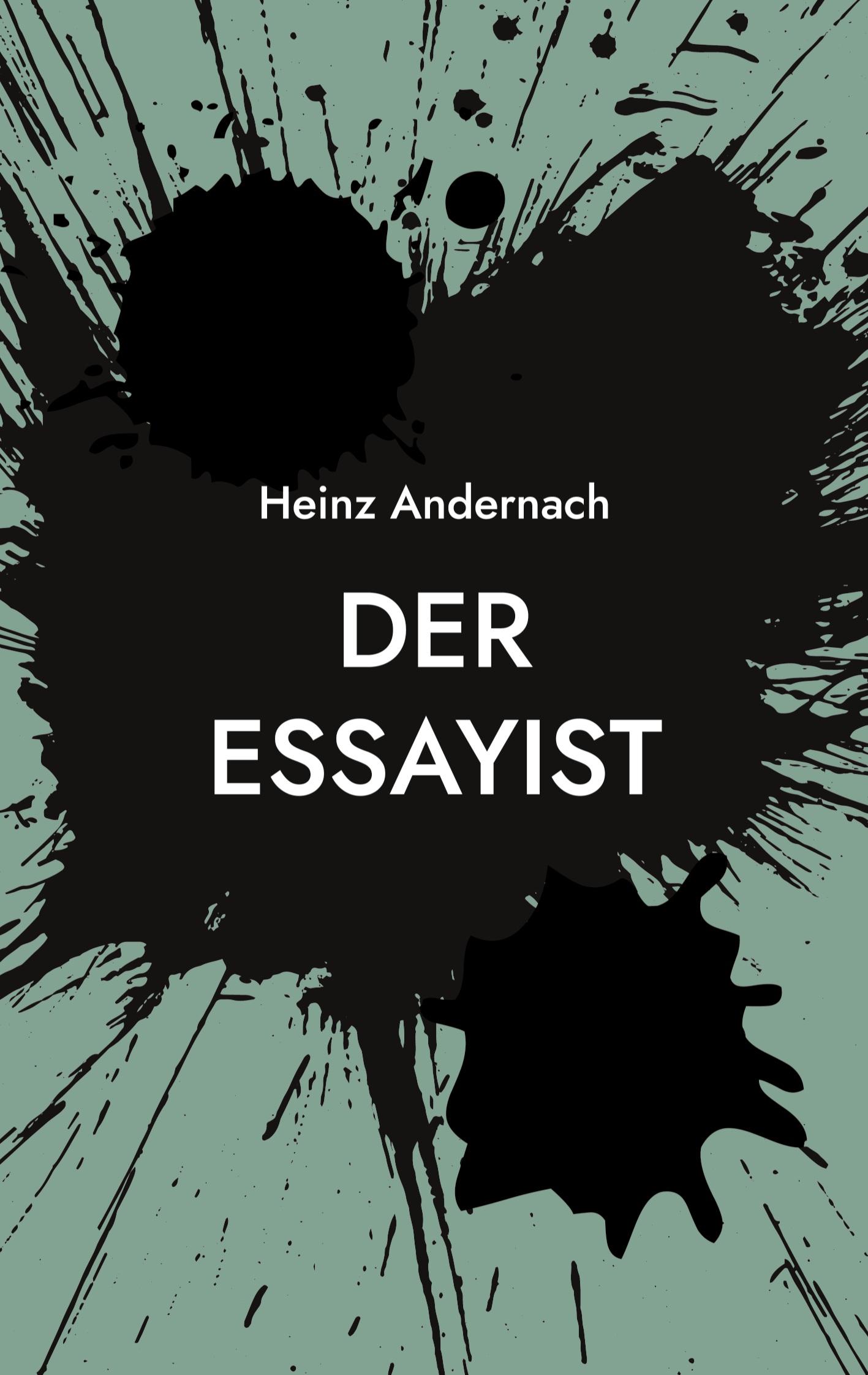Vorderes Coverbild Der Essayist