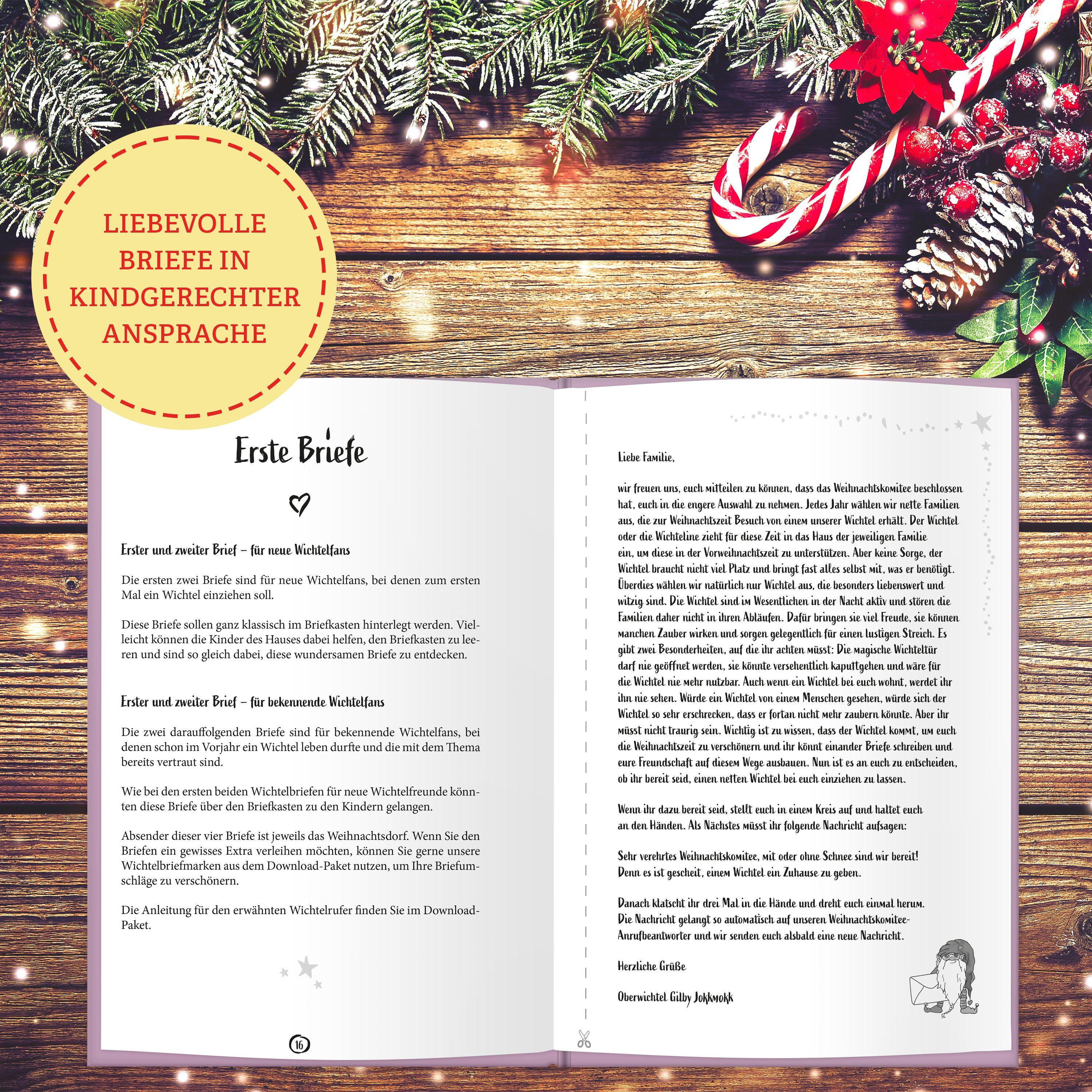 Beispielinhalt (Bild) Magische Wichtelpost