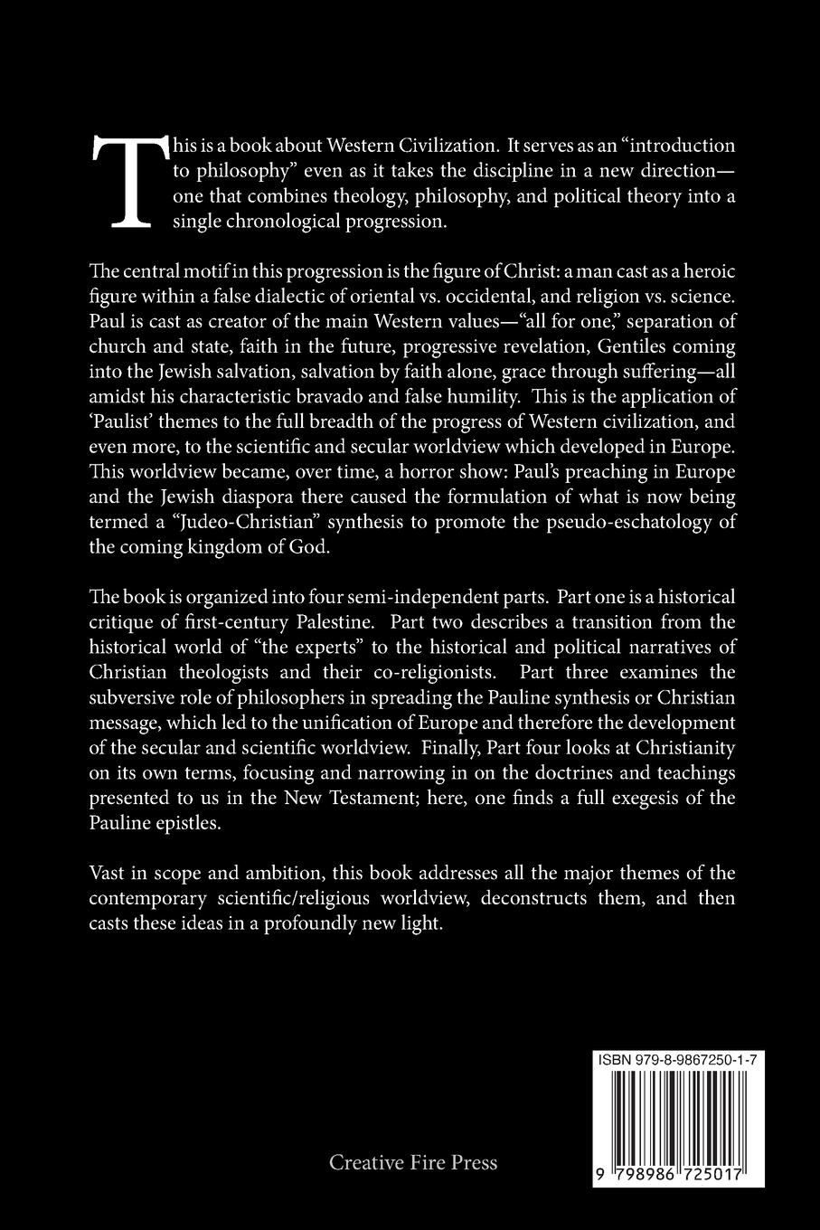 Rückseitencover Christ Protagonist or Logos Dethroned