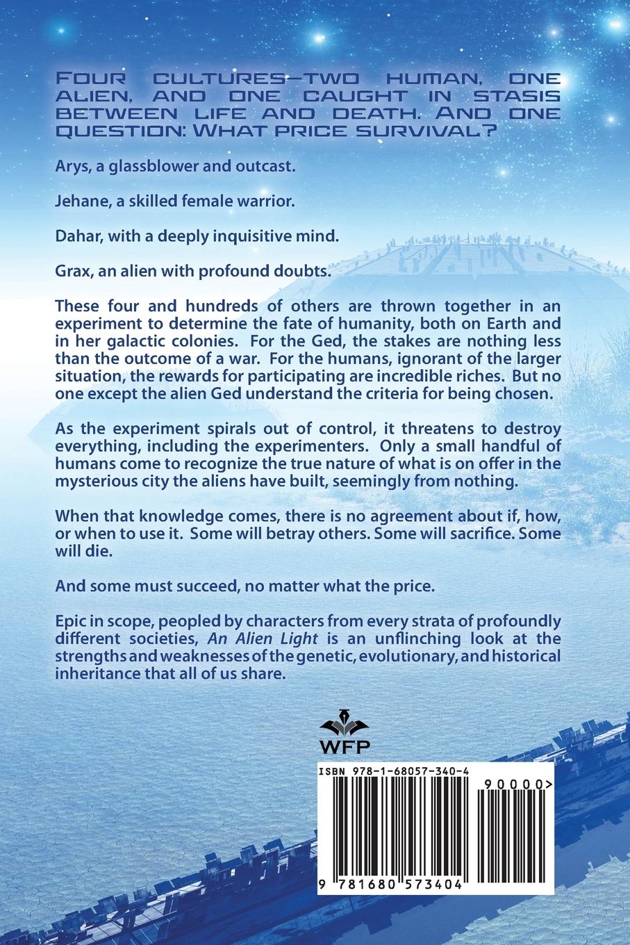 Rückseitencover An Alien Light