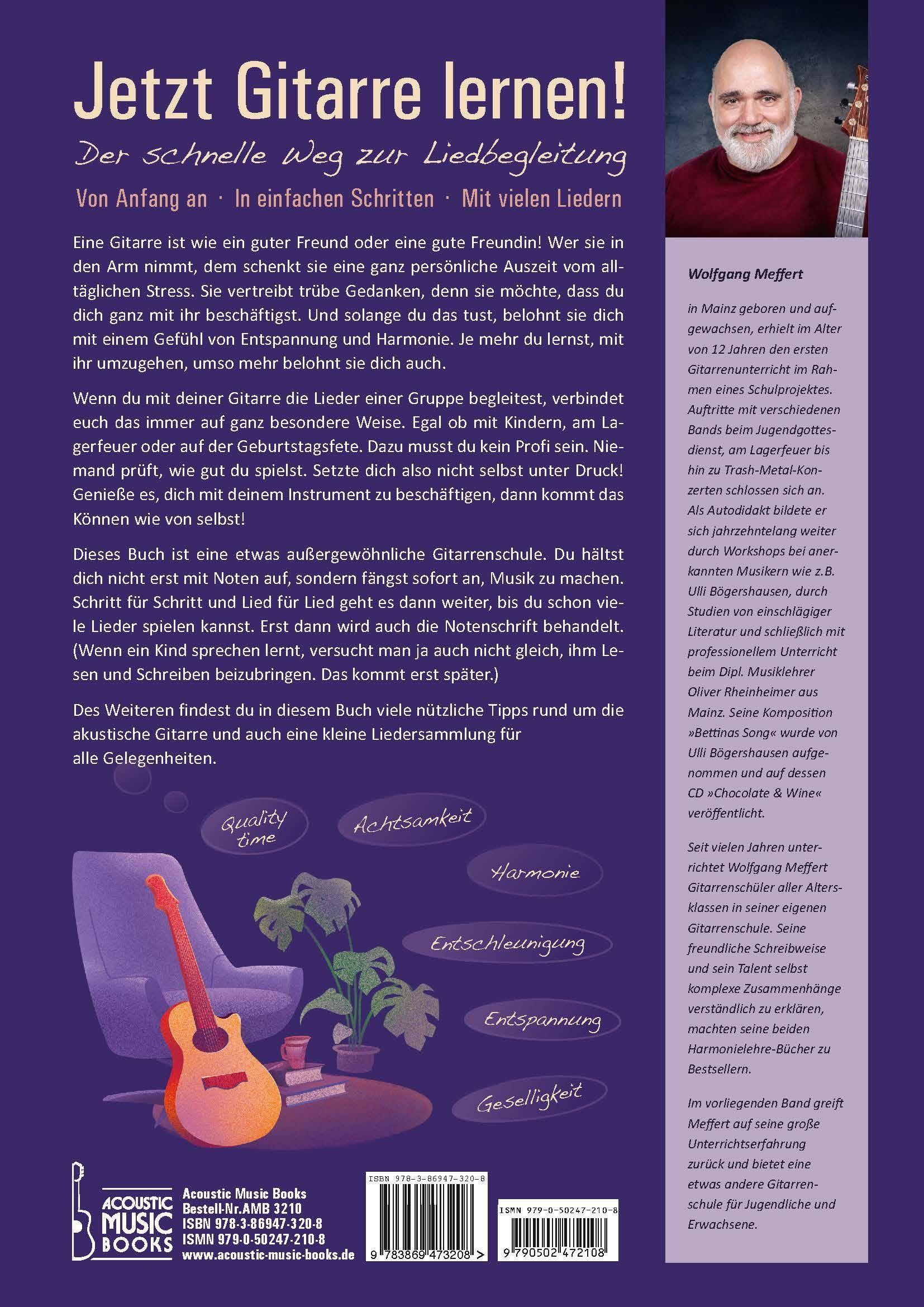 Beispielinhalt (Bild) Jetzt Gitarre lernen!