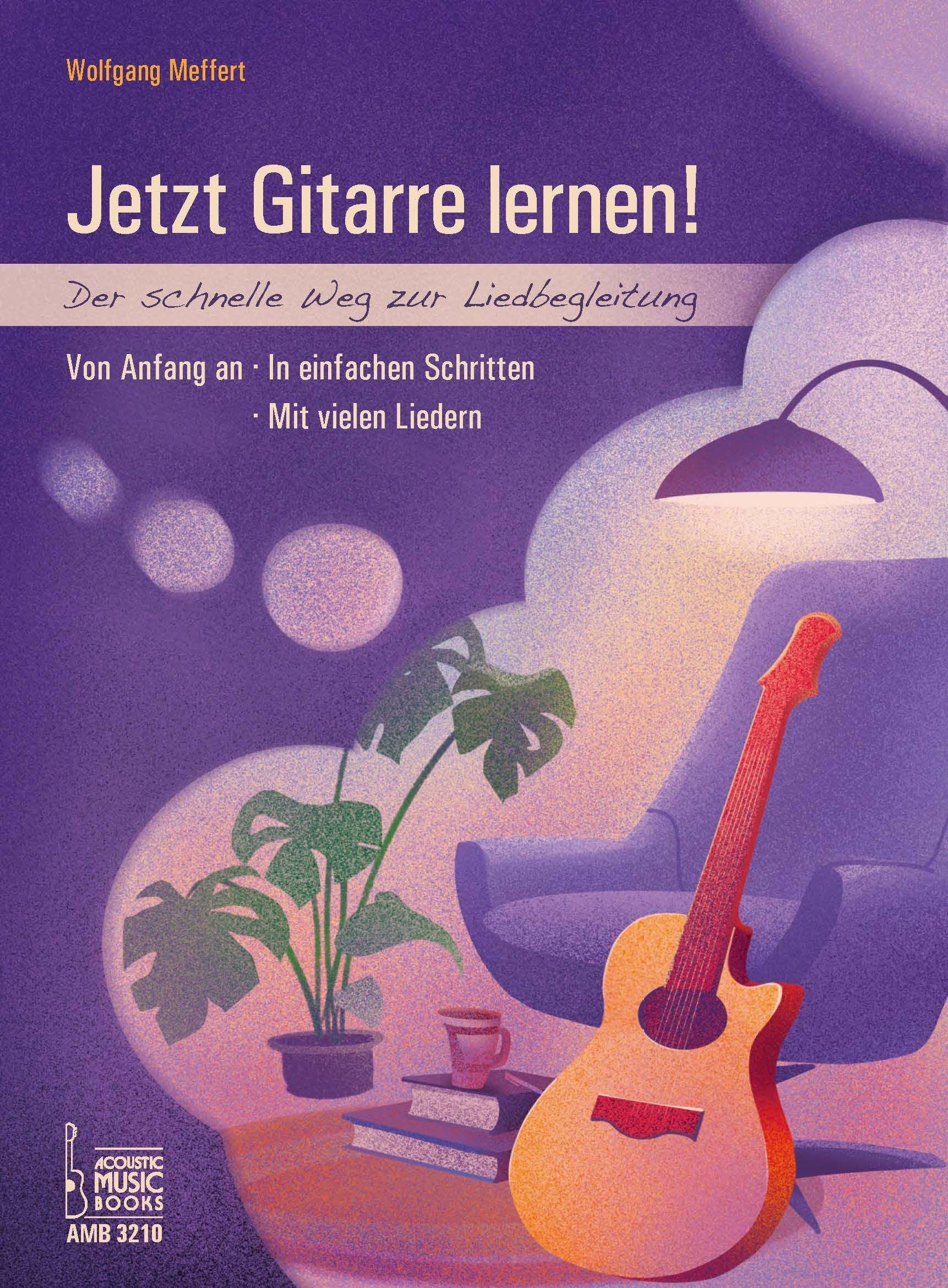 Vorderes Coverbild Jetzt Gitarre lernen!