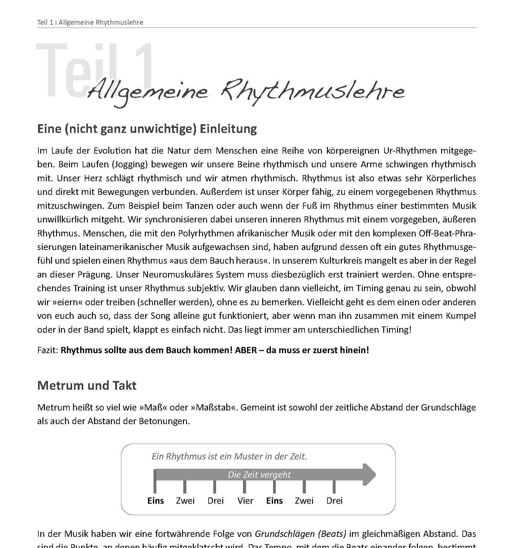 Beispielinhalt (Bild) Im Rhythmus man mit muss.
