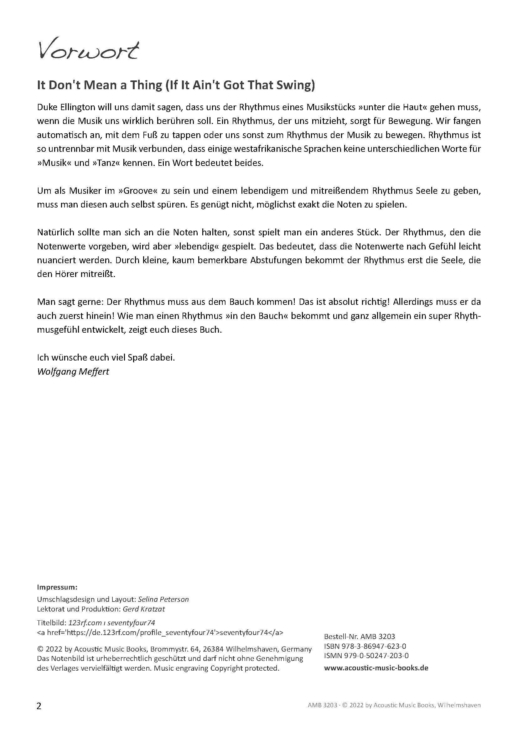 Beispielinhalt (Bild) Im Rhythmus man mit muss.
