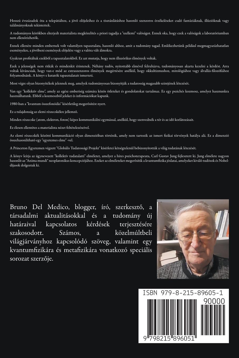 Rückseitencover Kvantum összefonódás és pszichés szinkronitás