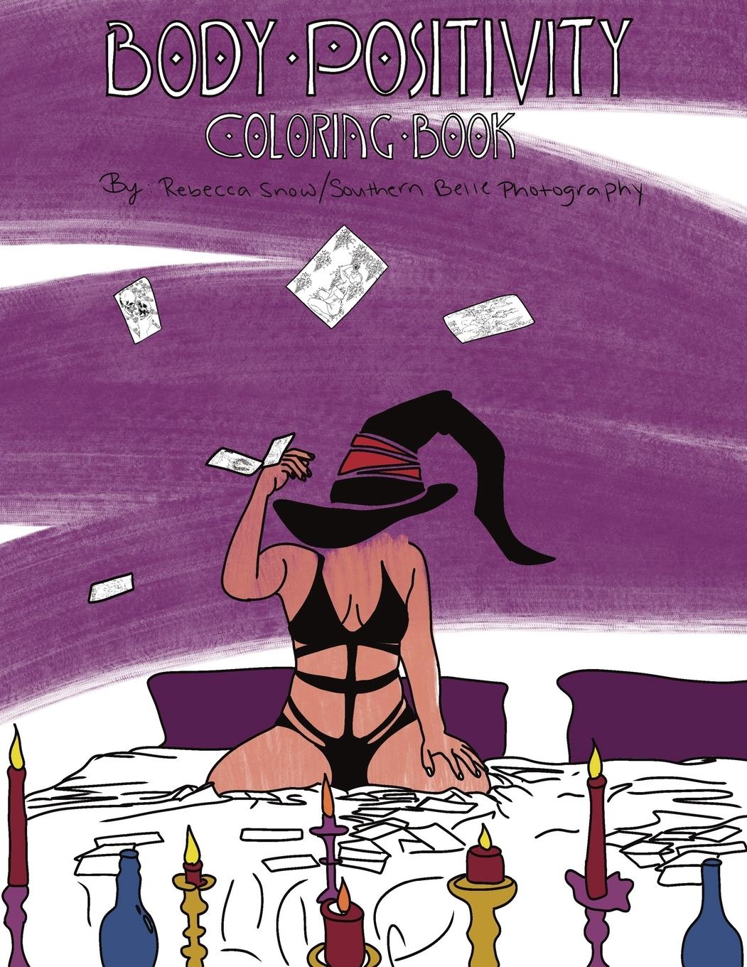 Vorderes Coverbild Body Positivity Coloring Book Tarot Edition