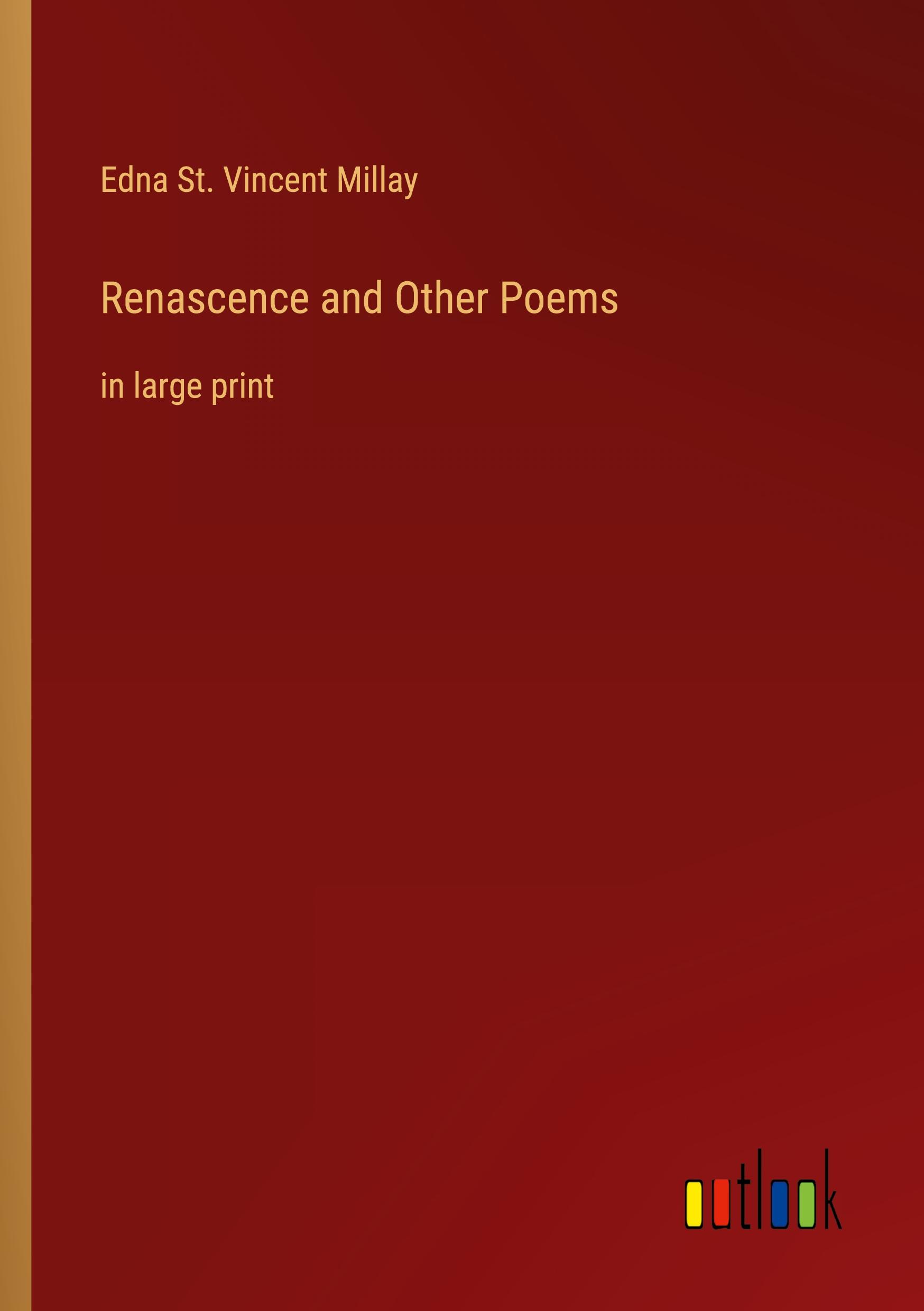 Vorderes Coverbild Renascence and Other Poems