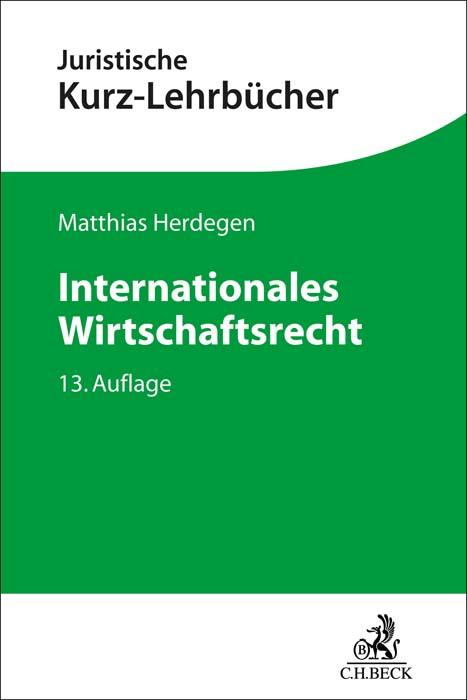 Vorderes Coverbild Internationales Wirtschaftsrecht