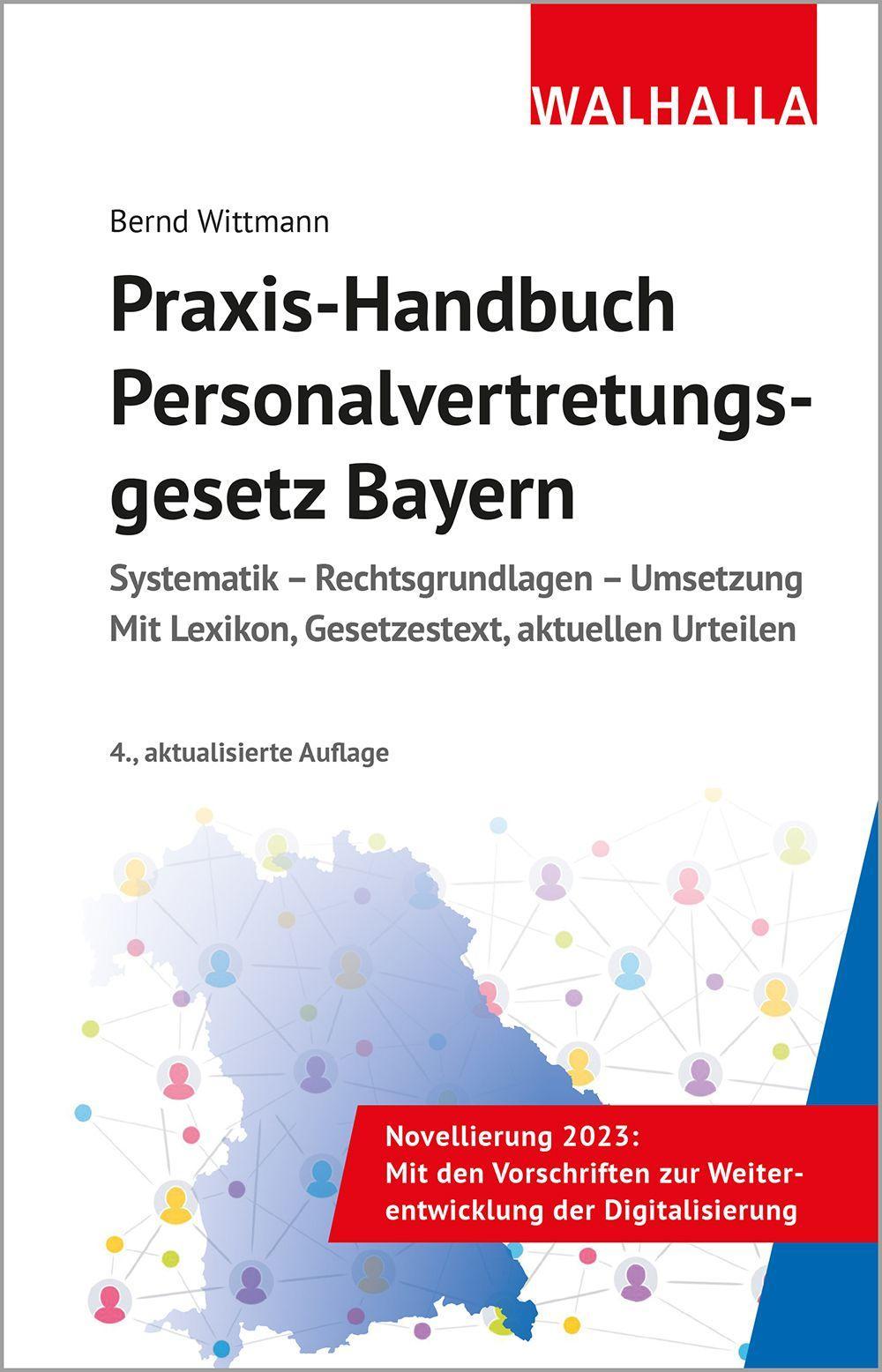 Vorderes Coverbild Praxis-Handbuch Personalvertretungsgesetz Bayern