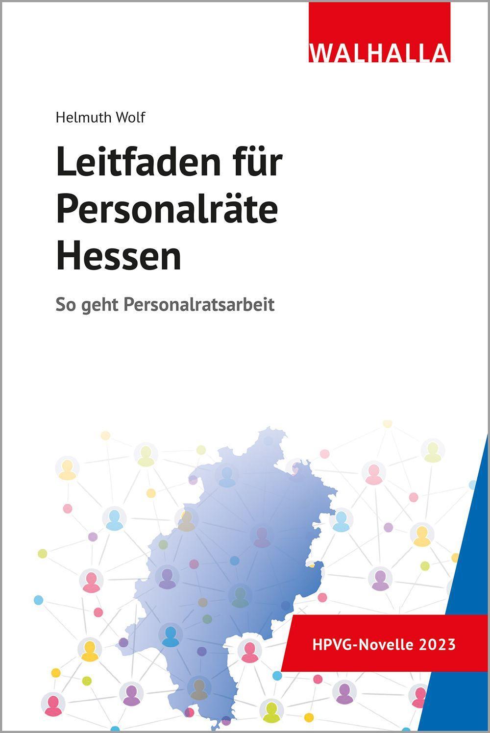 Vorderes Coverbild Leitfaden für Personalräte Hessen